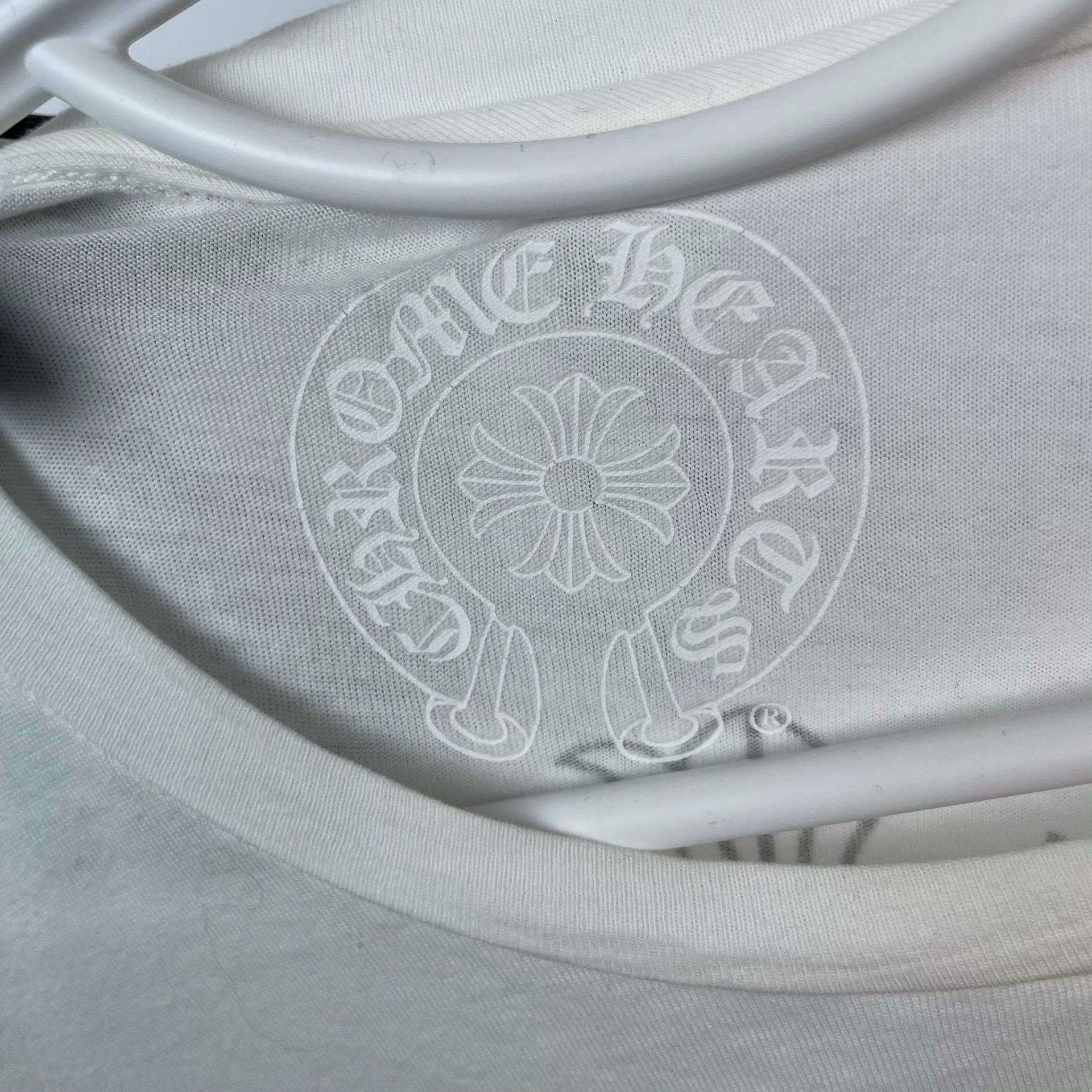 Chrome Hearts Chrome Hearts White T-Shirt S Women Size S / US 4 / IT 40 - 4 Thumbnail