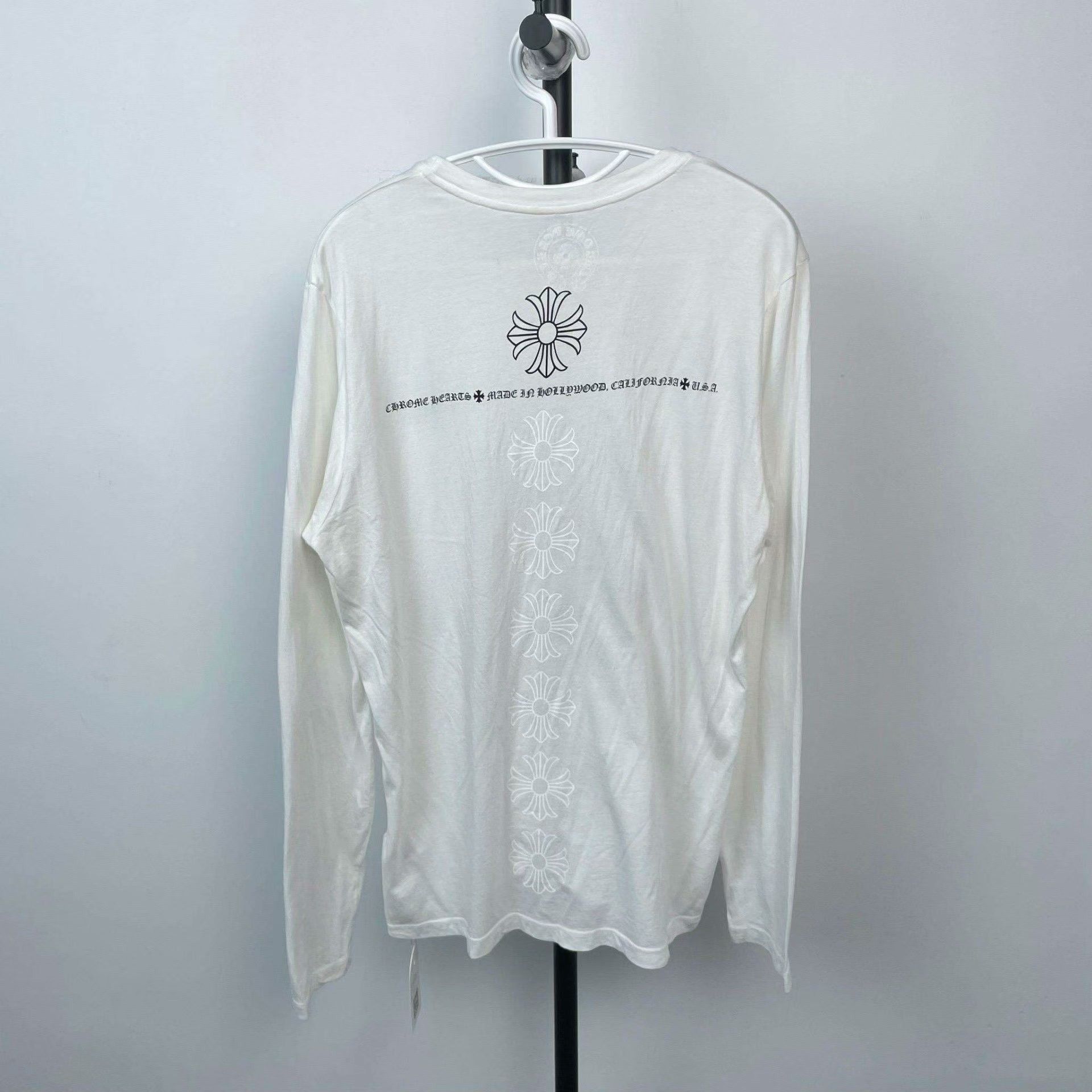 Chrome Hearts Chrome Hearts White T-Shirt S Women Size S / US 4 / IT 40 - 2 Thumbnail
