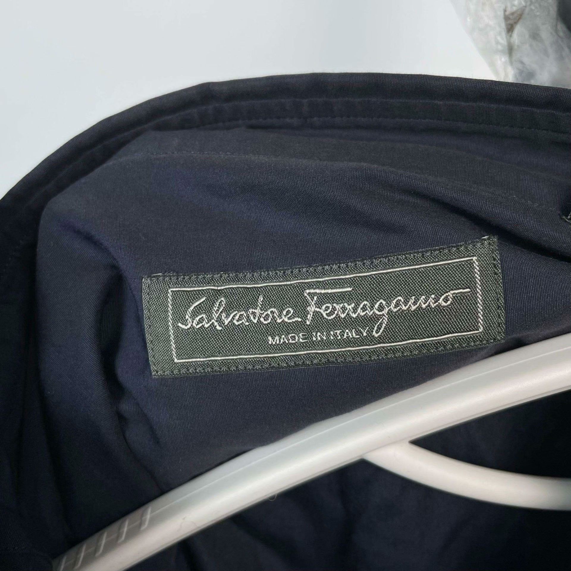 Salvatore Ferragamo Salvatore Ferragamo Black Shirt S Men Size US S / EU 44-46 / 1 - 3 Thumbnail