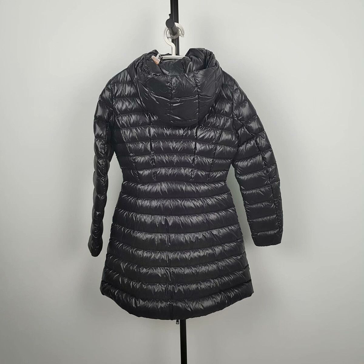 Moncler Moncler Down Long Black Down Jacket S Women Size S / US 4 / IT 40 - 2 Thumbnail