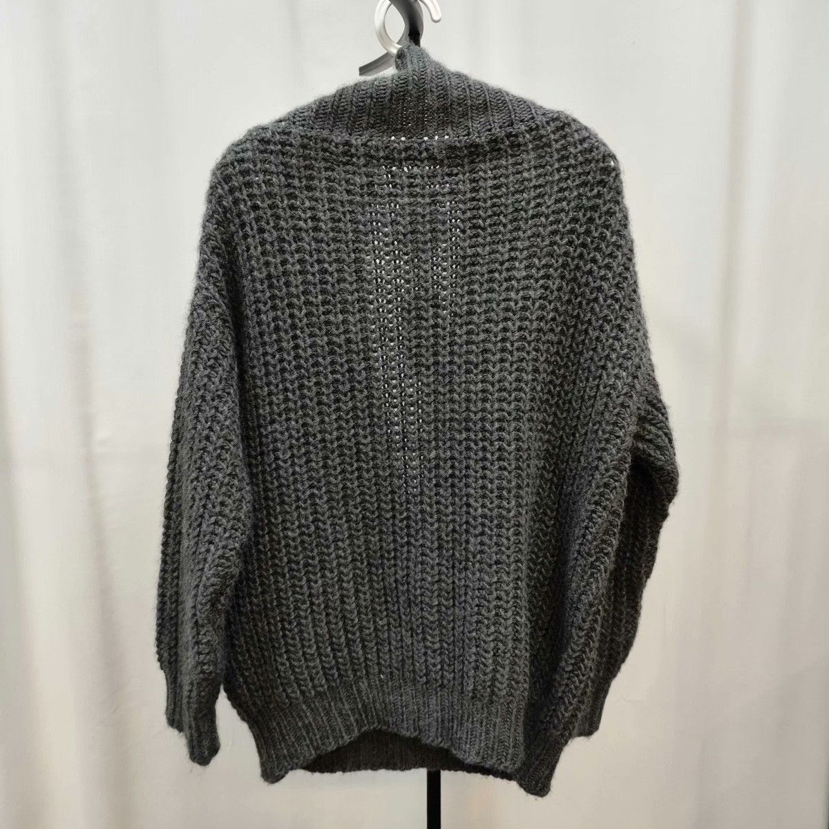 Dior Dior Knit Wool Gray Sweater 34 Women Size XS / US 0-2 / IT 36-38 - 2 Thumbnail