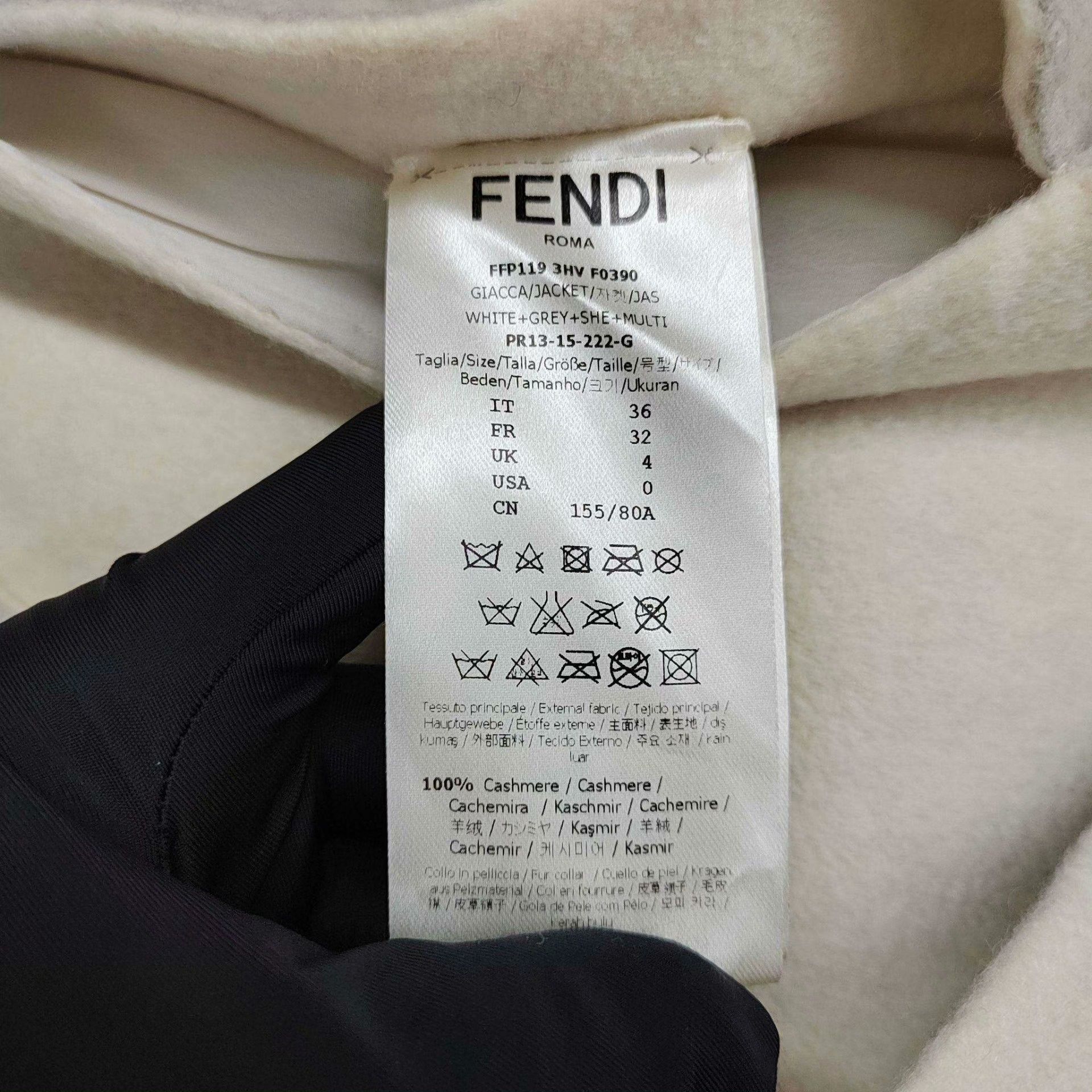 Fendi Fendi White Coat 36 Women Size S / US 4 / IT 40 - 4 Thumbnail
