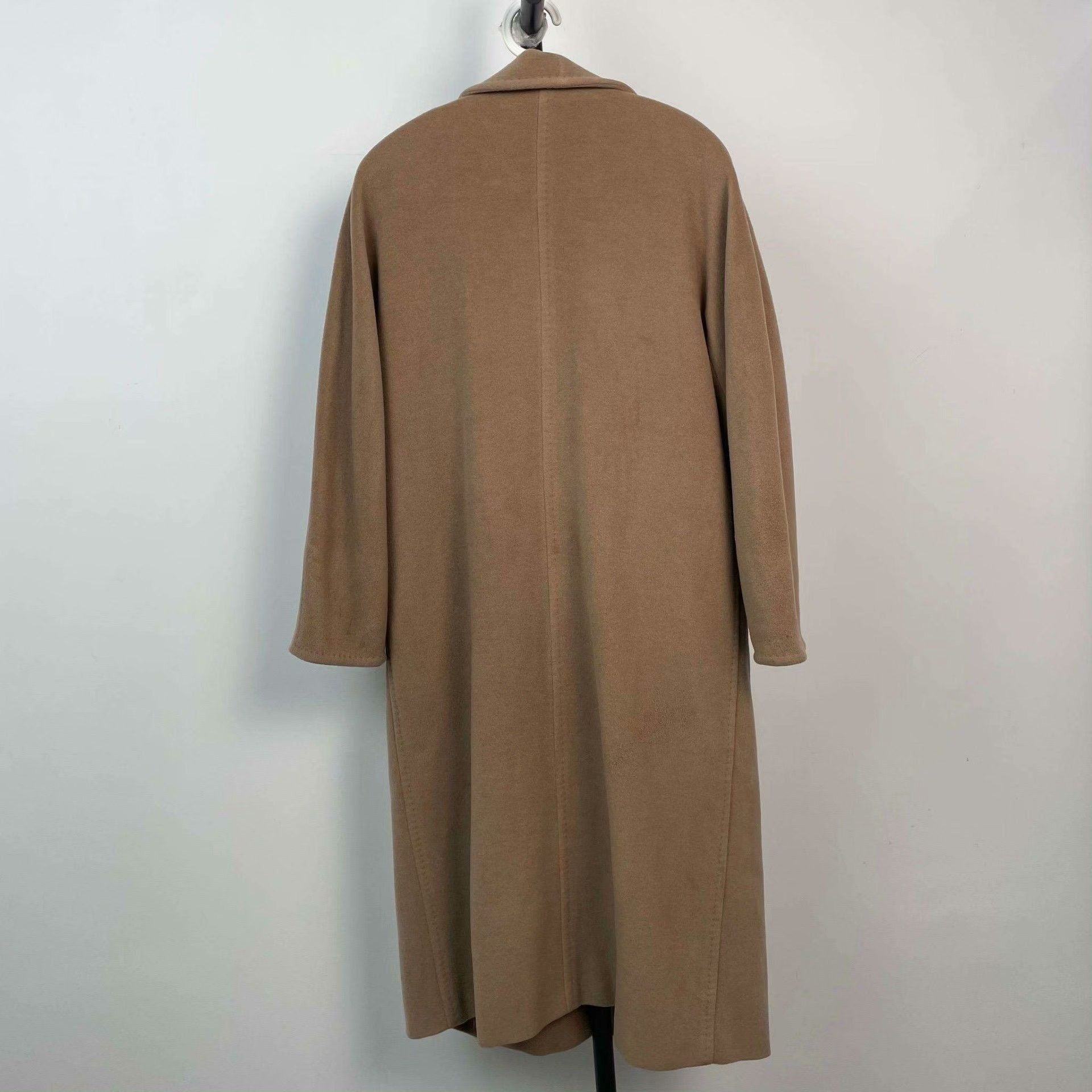 Max Mara Max Mara Wool Brown Coat 34 Women Size XS / US 0-2 / IT 36-38 - 2 Thumbnail