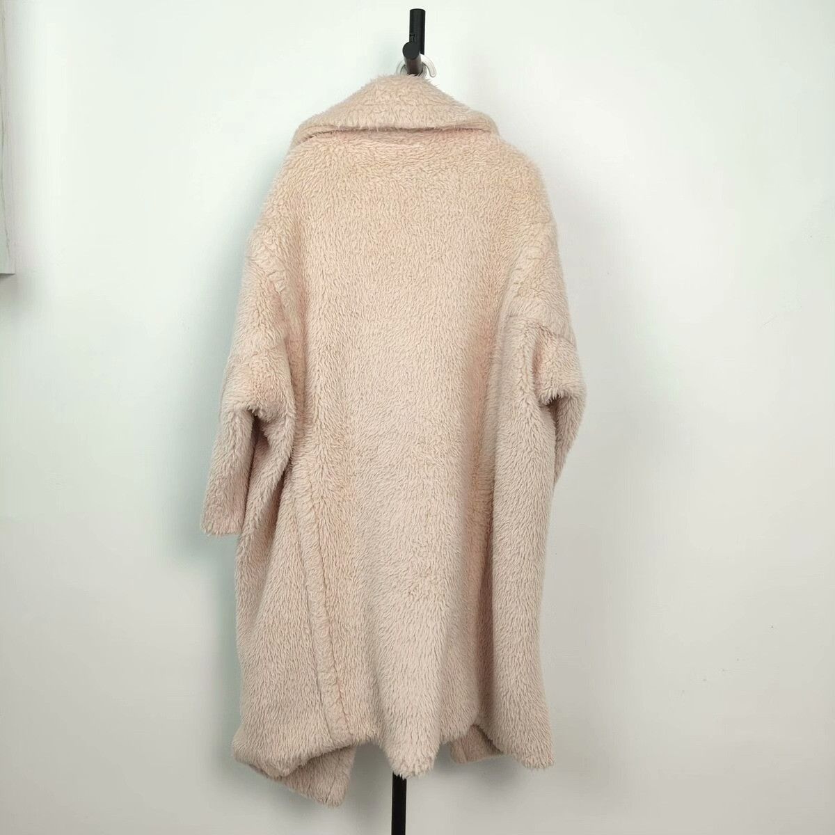 Max Mara Max Mara Wool Pink Coat XS Women Size XS / US 0-2 / IT 36-38 - 2 Thumbnail