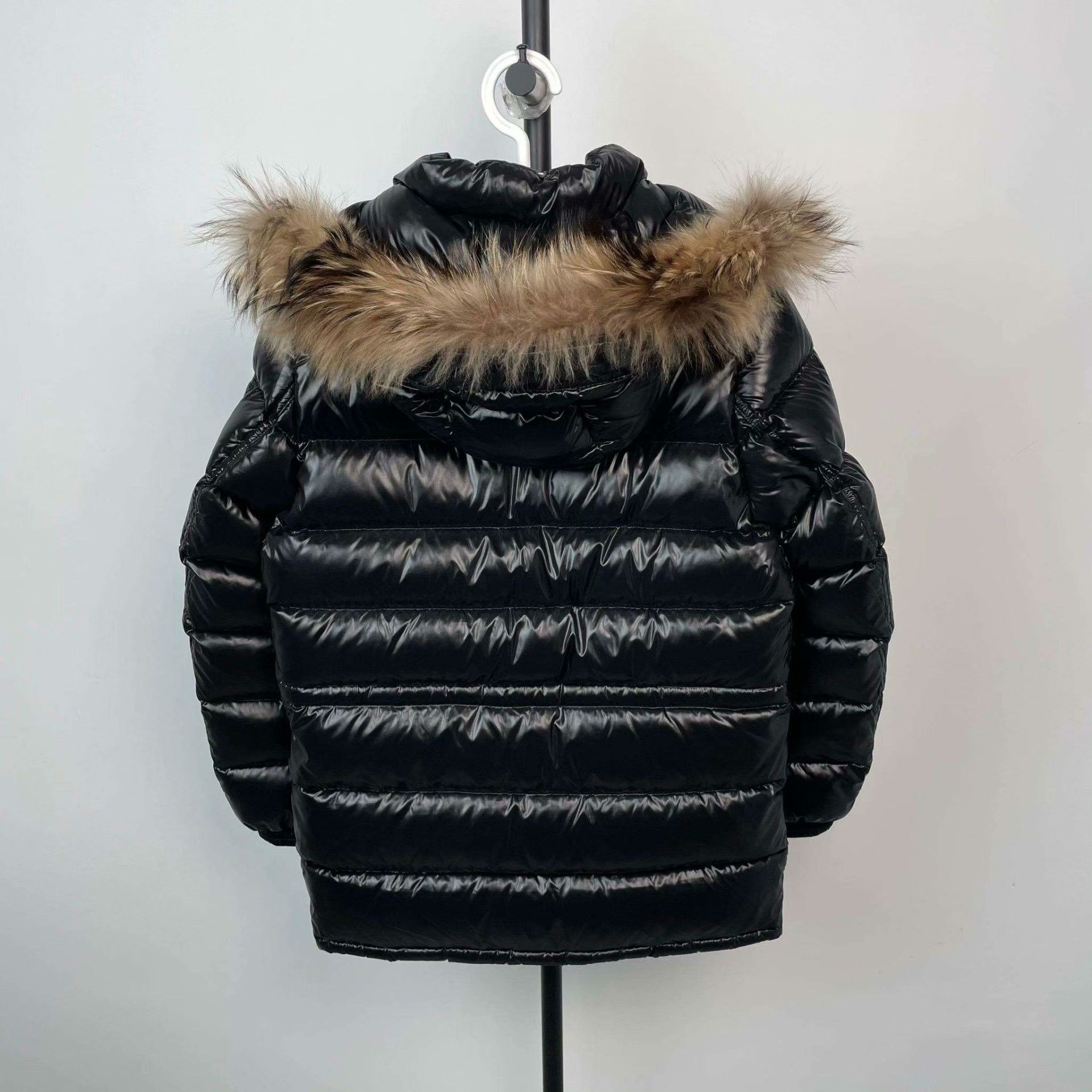 Moncler Moncler Down Black Hoodie 39 Men Size US M / EU 48-50 / 2 - 2 Thumbnail