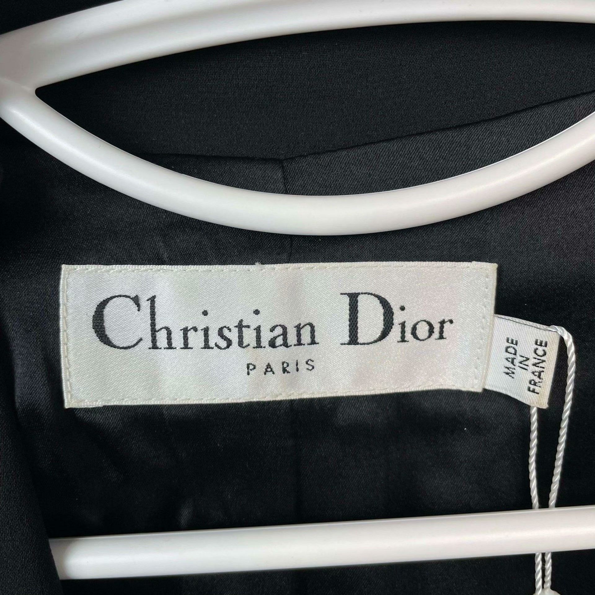 Dior Dior Silk Black Vest 38 Women Size S / US 4 / IT 40 - 3 Thumbnail