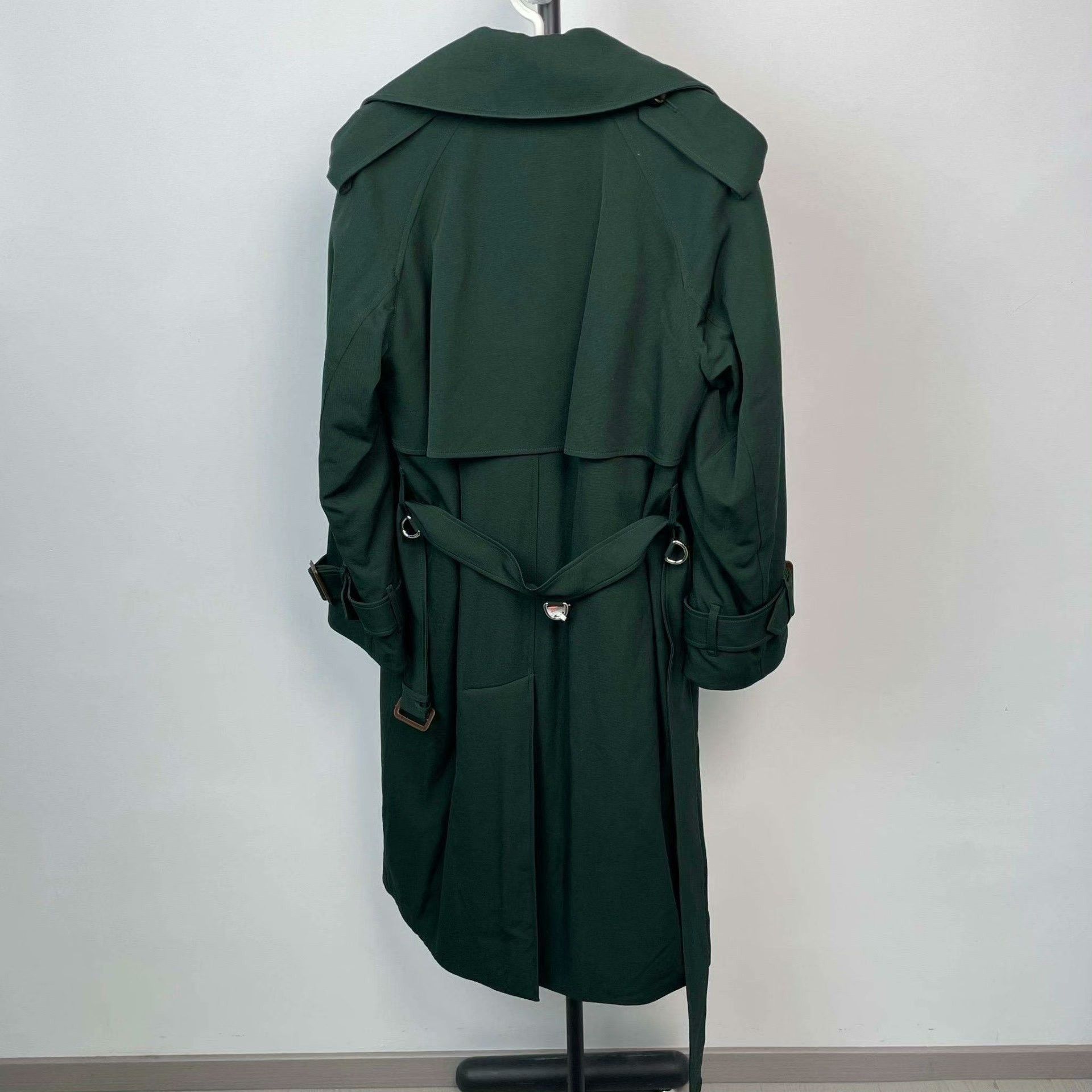 Burberry Burberry Green Coat XS Women Size XS / US 0-2 / IT 36-38 - 2 Thumbnail