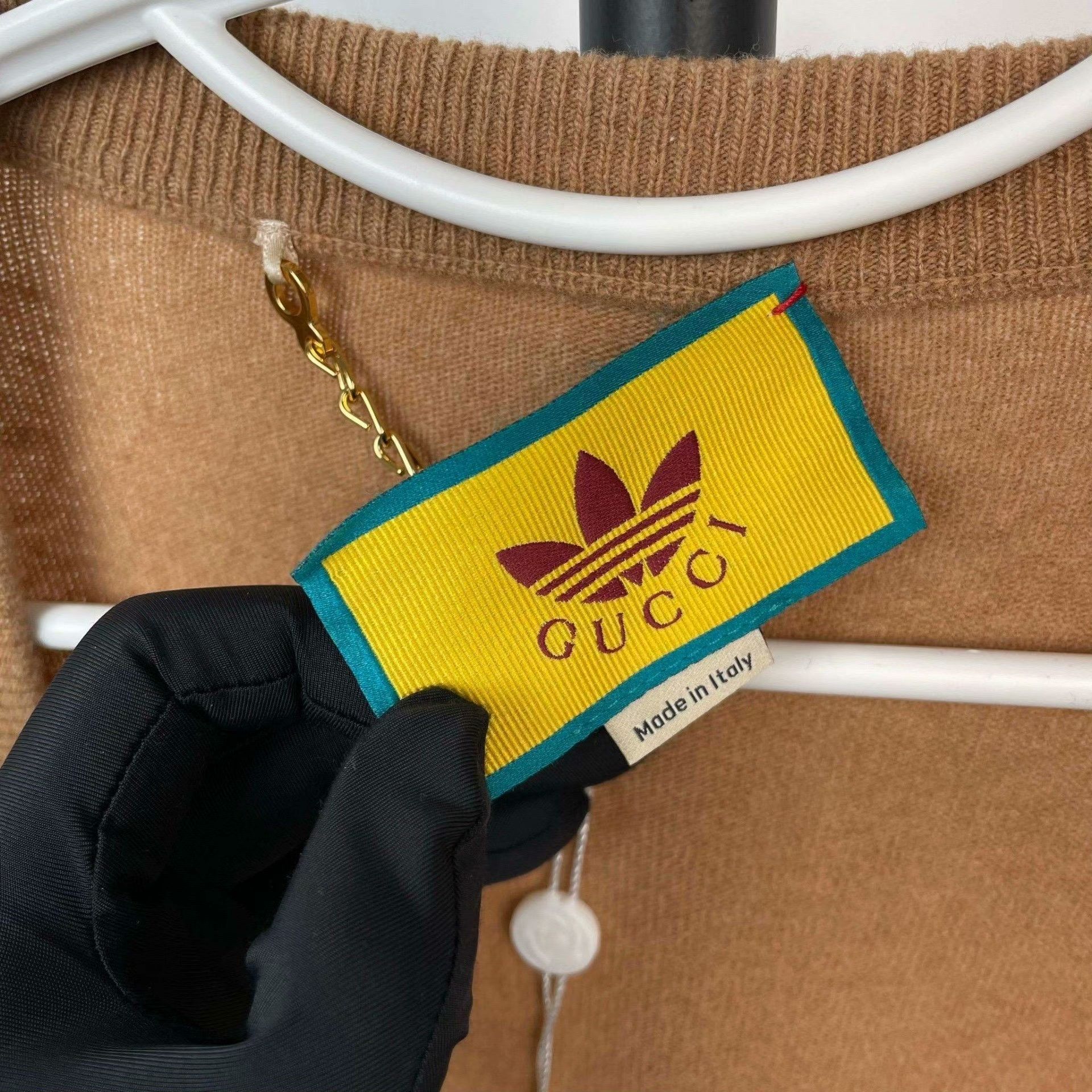 Gucci Gucci Collab Wool Brown Sweater XL Women Size XL / US 12-14 / IT 48-50 - 3 Thumbnail
