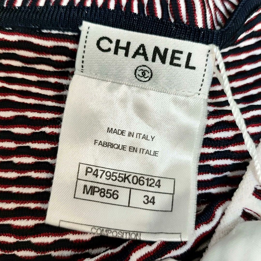 Chanel Chanel Red Button Up 34 Women Size XS / US 0-2 / IT 36-38 - 4 Thumbnail