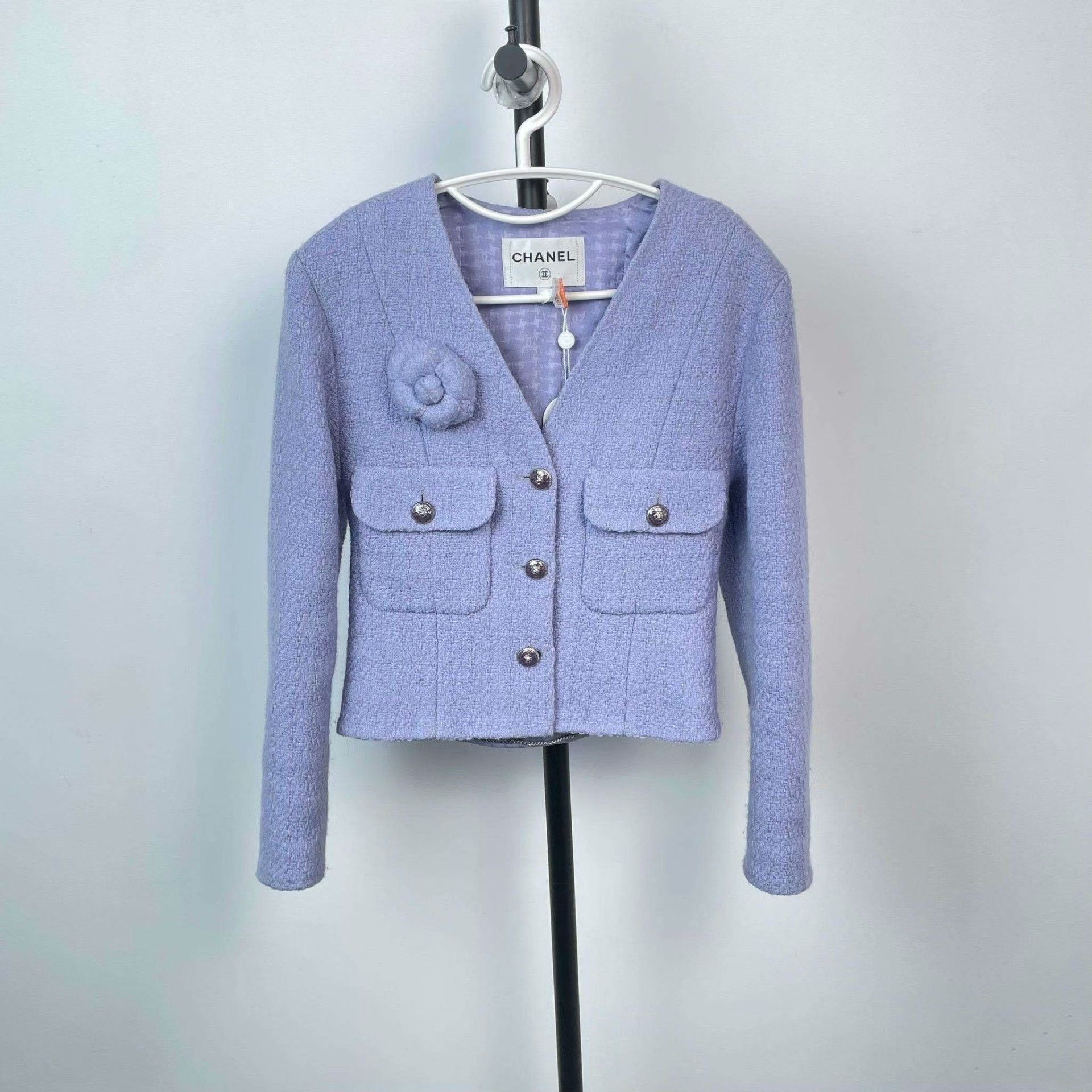 Chanel Chanel Purple Light Jacket 34 Men Size US XS / EU 42 / 0 - 2 Thumbnail