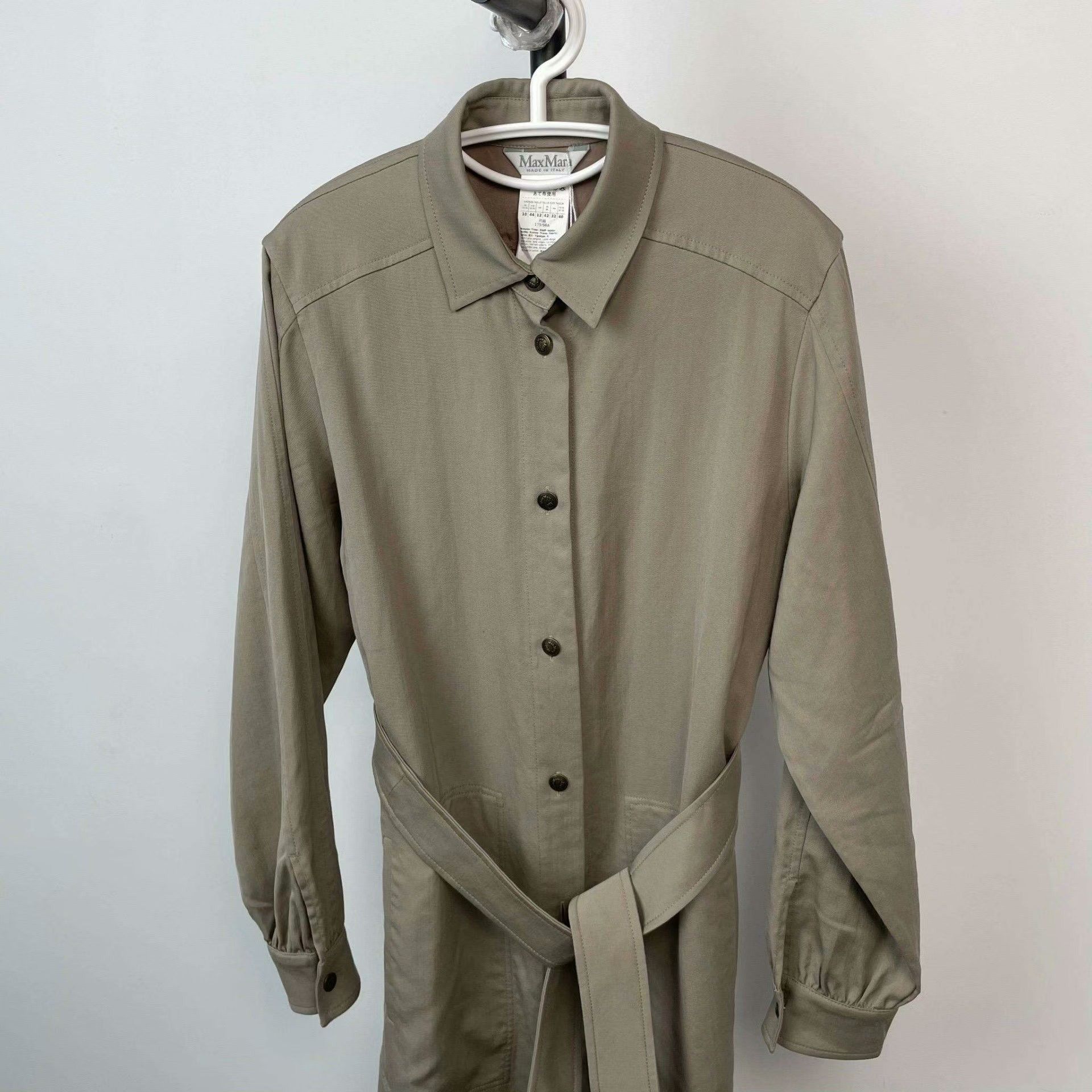 Max Mara Max Mara Cotton Gray Dress M Women Size M / US 6-8 / IT 42-44 - 3 Thumbnail
