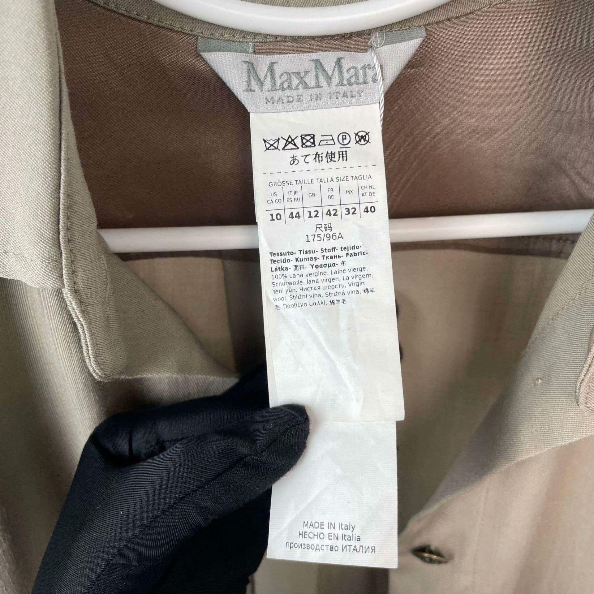 Max Mara Max Mara Cotton Gray Dress M Women Size M / US 6-8 / IT 42-44 - 6 Thumbnail