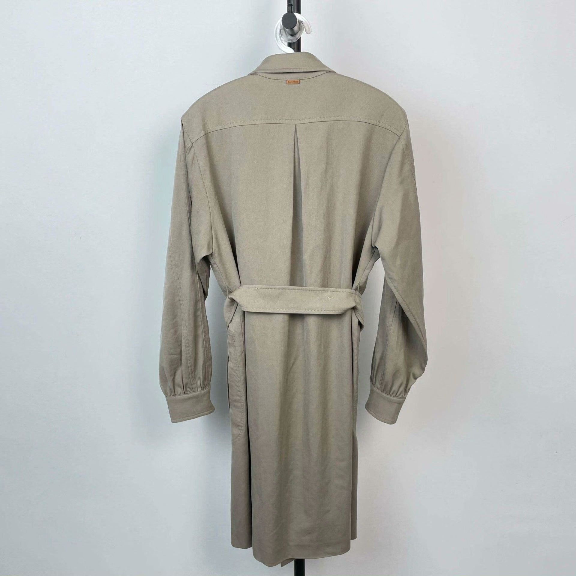 Max Mara Max Mara Cotton Gray Dress M Women Size M / US 6-8 / IT 42-44 - 2 Thumbnail