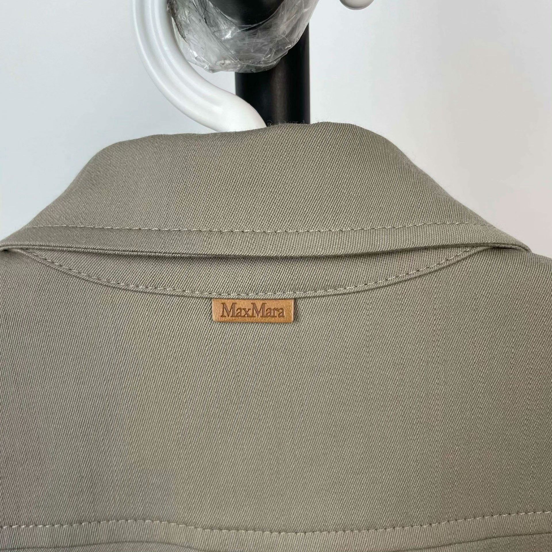 Max Mara Max Mara Cotton Gray Dress M Women Size M / US 6-8 / IT 42-44 - 9 Thumbnail