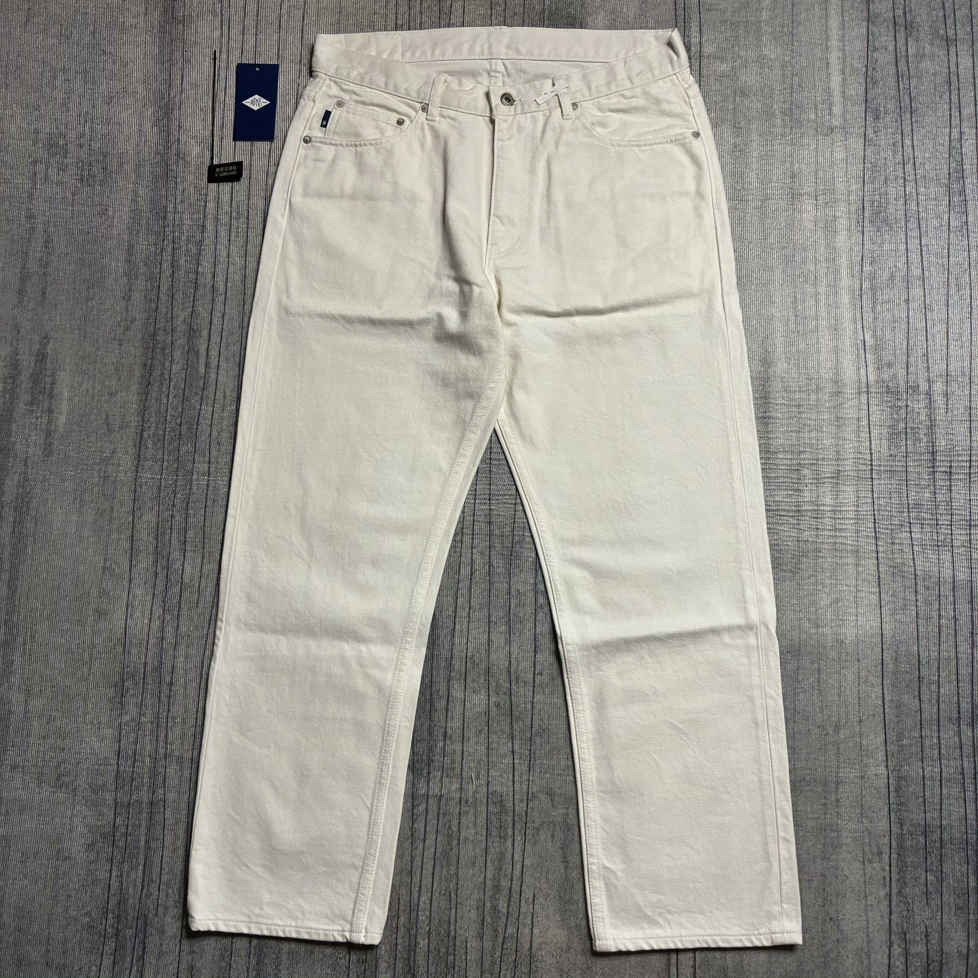 Madness Denim White Denim Jeans L Men Size US 34 / EU 50 - 2 Thumbnail