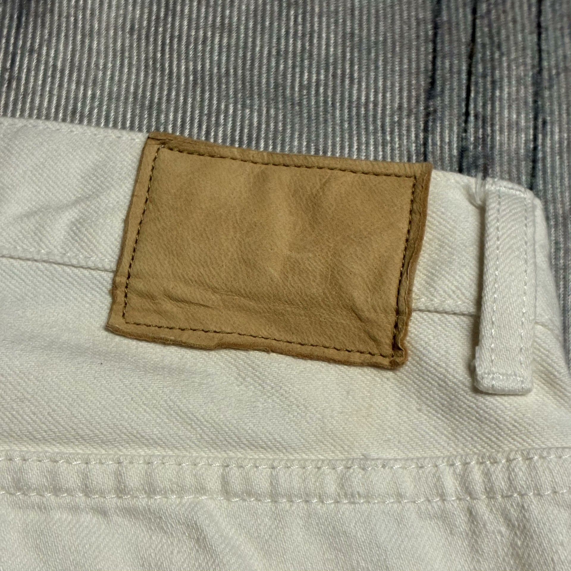Madness Denim White Denim Jeans L Men Size US 34 / EU 50 - 4 Thumbnail