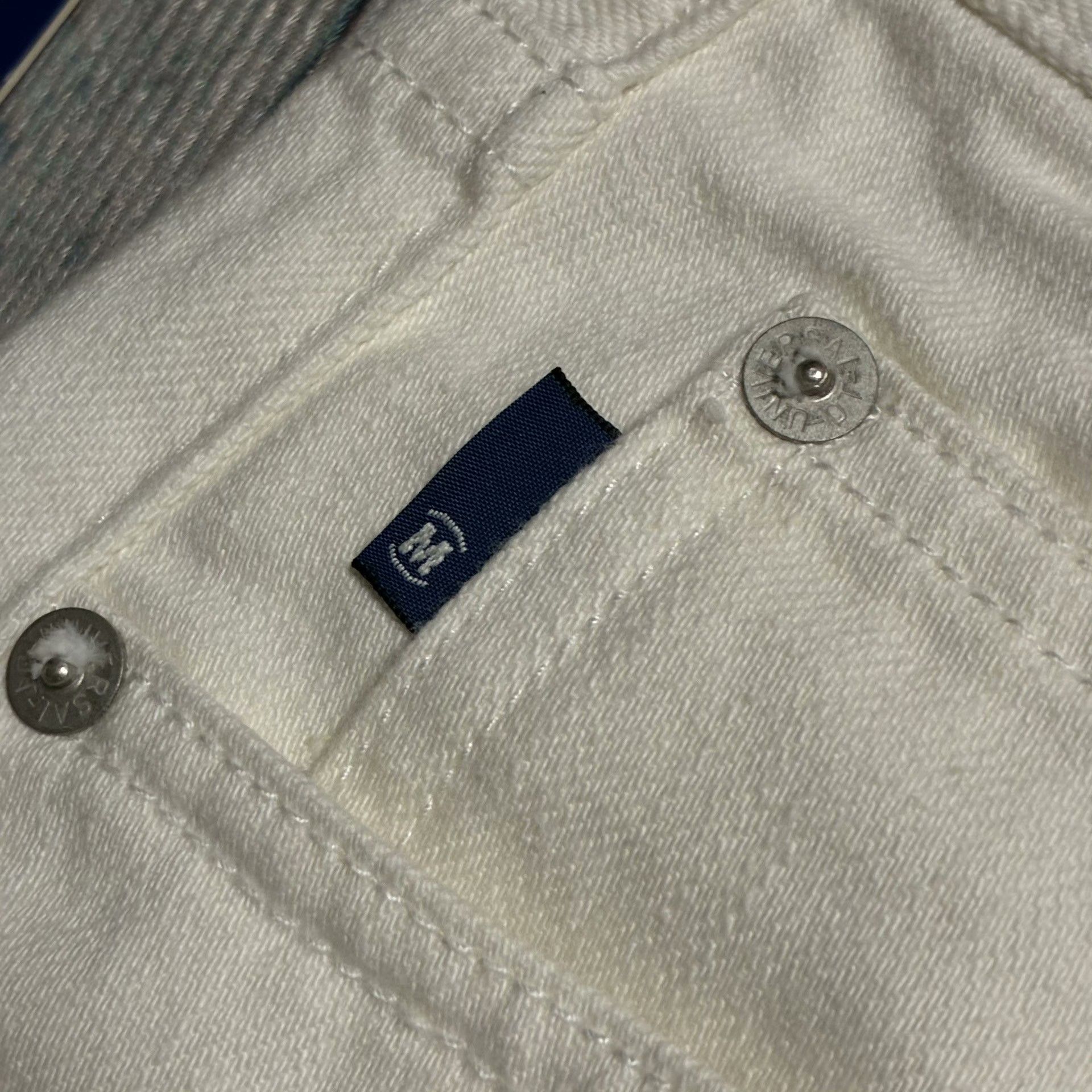 Madness Denim White Denim Jeans L Men Size US 34 / EU 50 - 5 Thumbnail