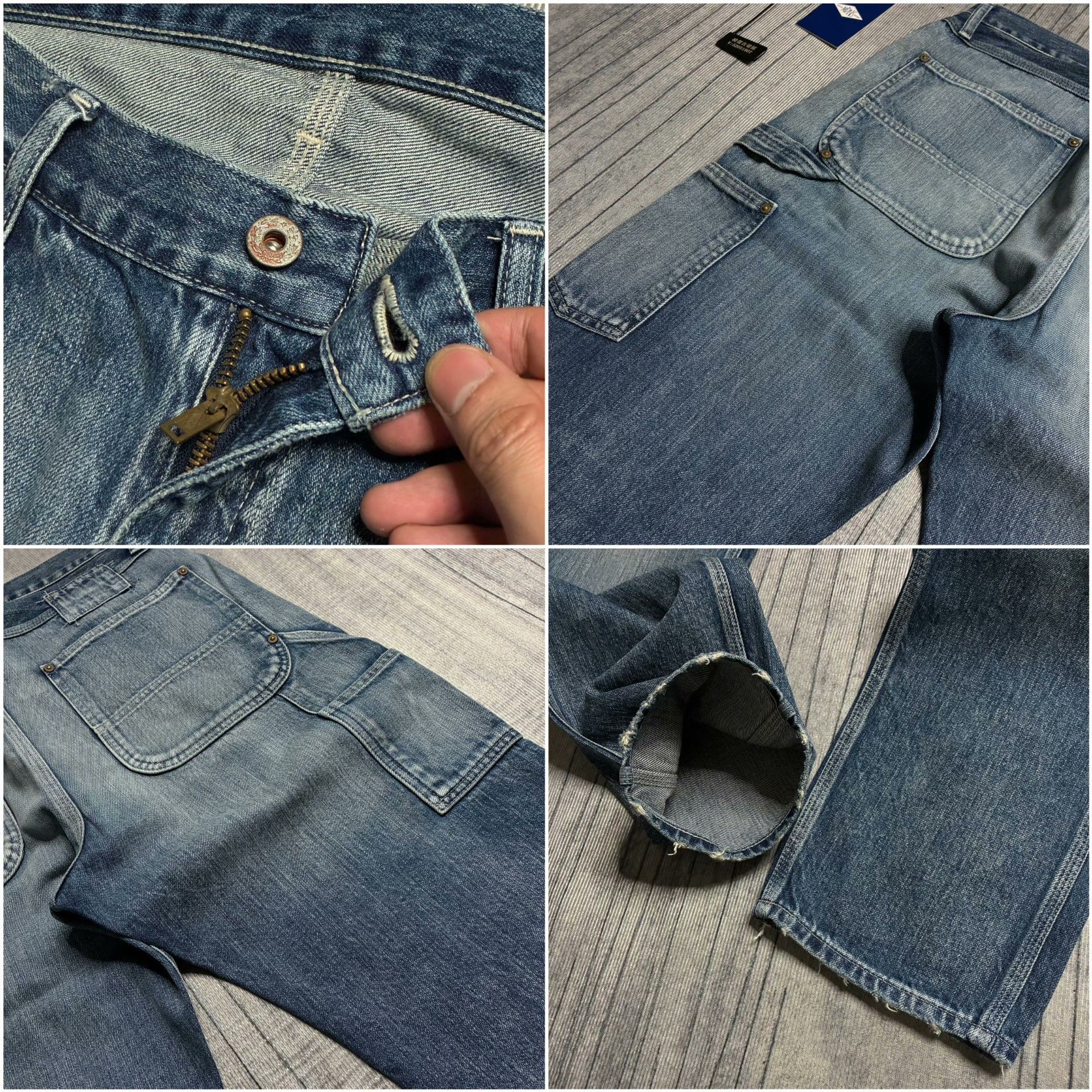 Madness Washed Multi Denim Jeans S Men Size US 30 / EU 46 - 4 Thumbnail