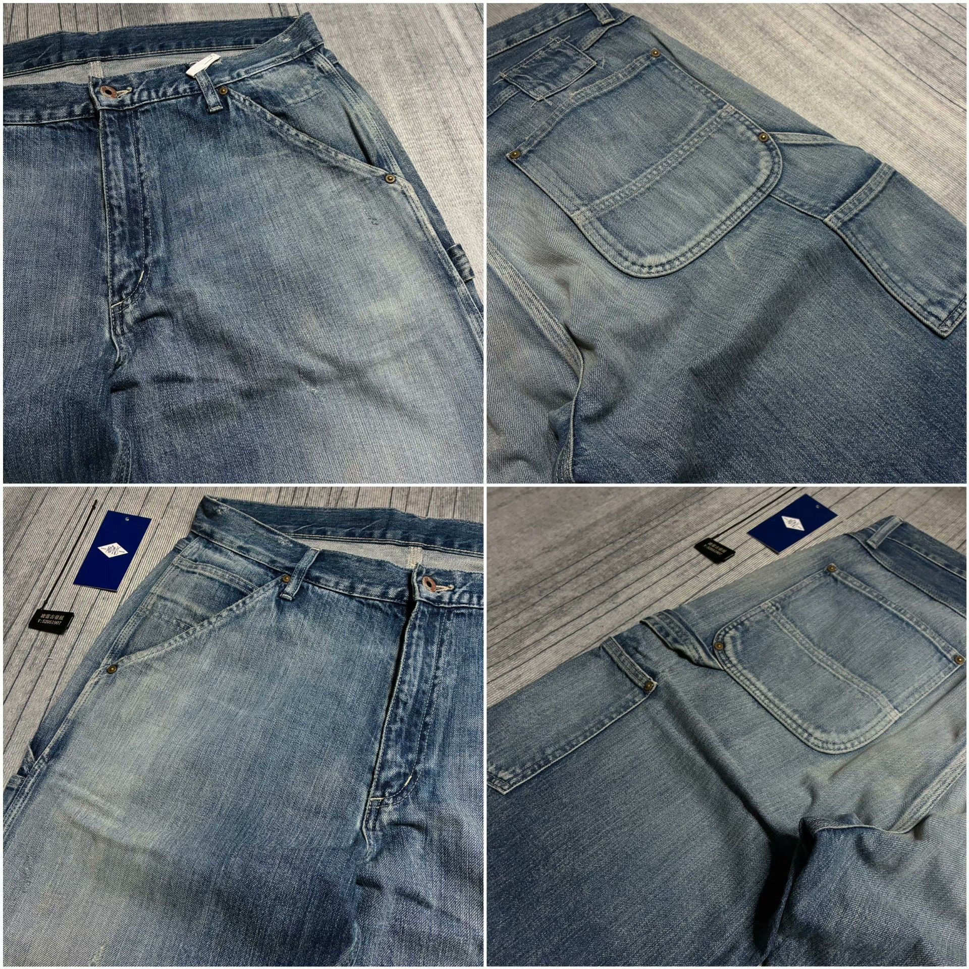 Madness Washed Multi Denim Jeans L Men Size US 34 / EU 50 - 3 Thumbnail