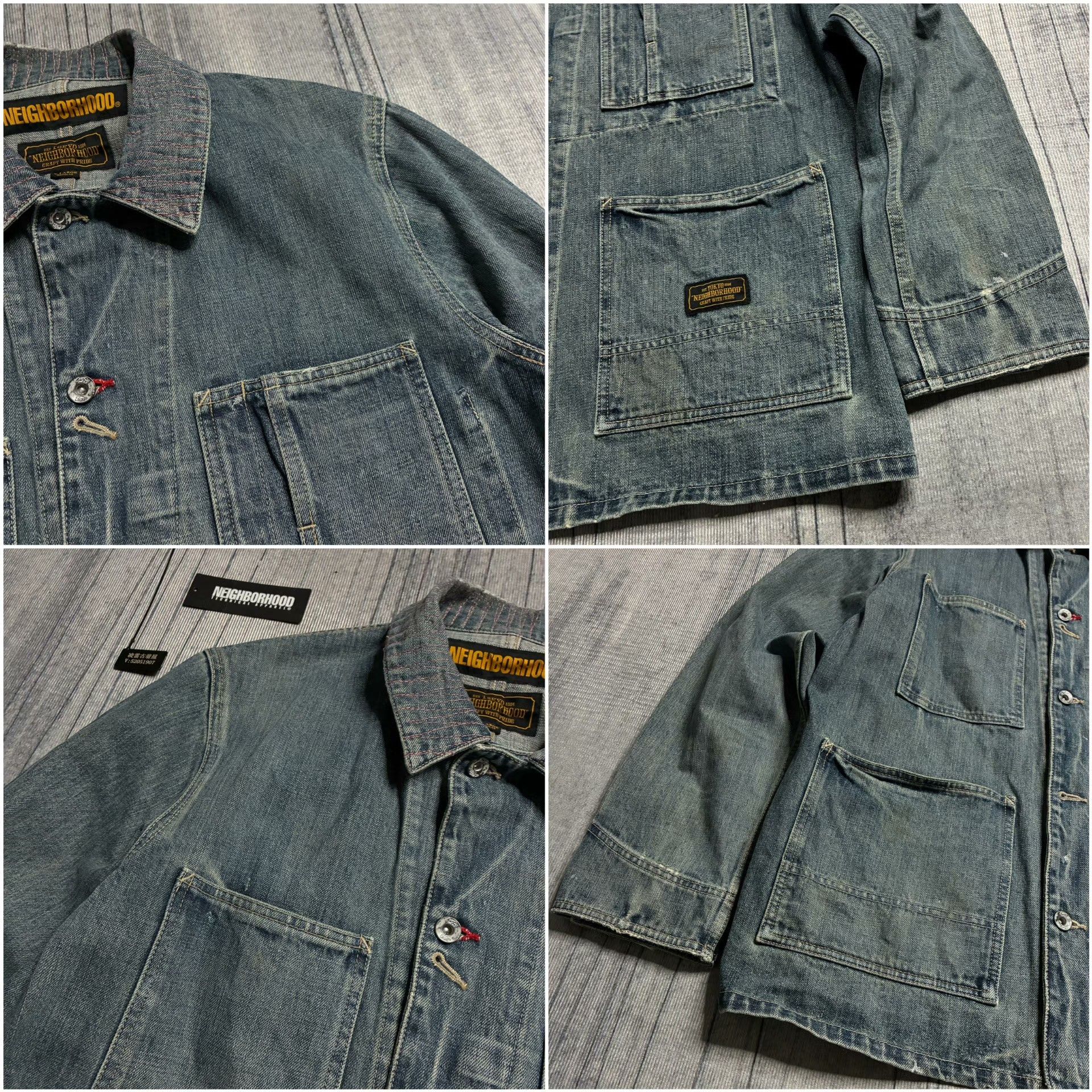 Neighborhood Washed Black Light Jacket XL Men Size US XL / EU 56 / 4 - 3 Thumbnail