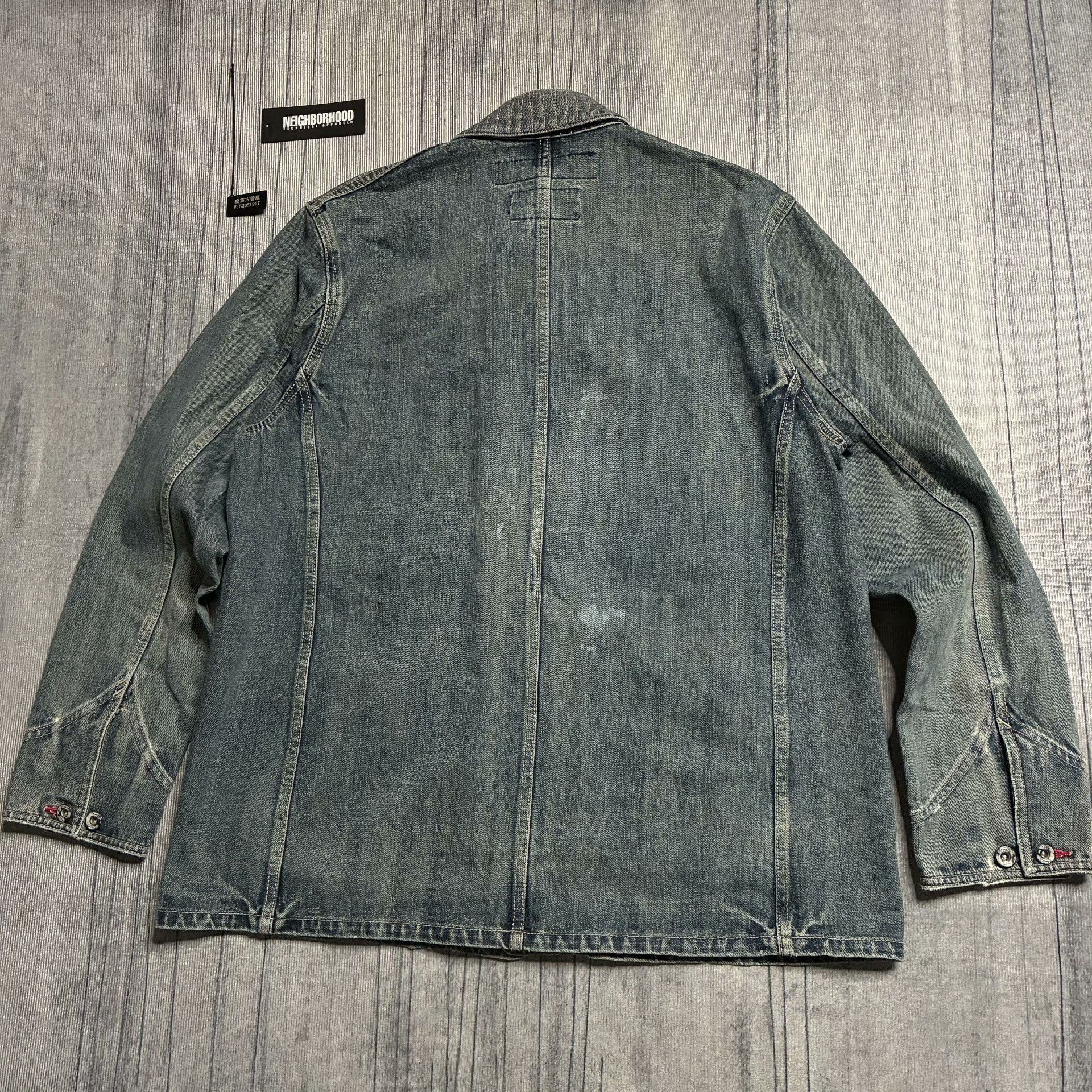Neighborhood Washed Black Light Jacket XL Men Size US XL / EU 56 / 4 - 2 Thumbnail