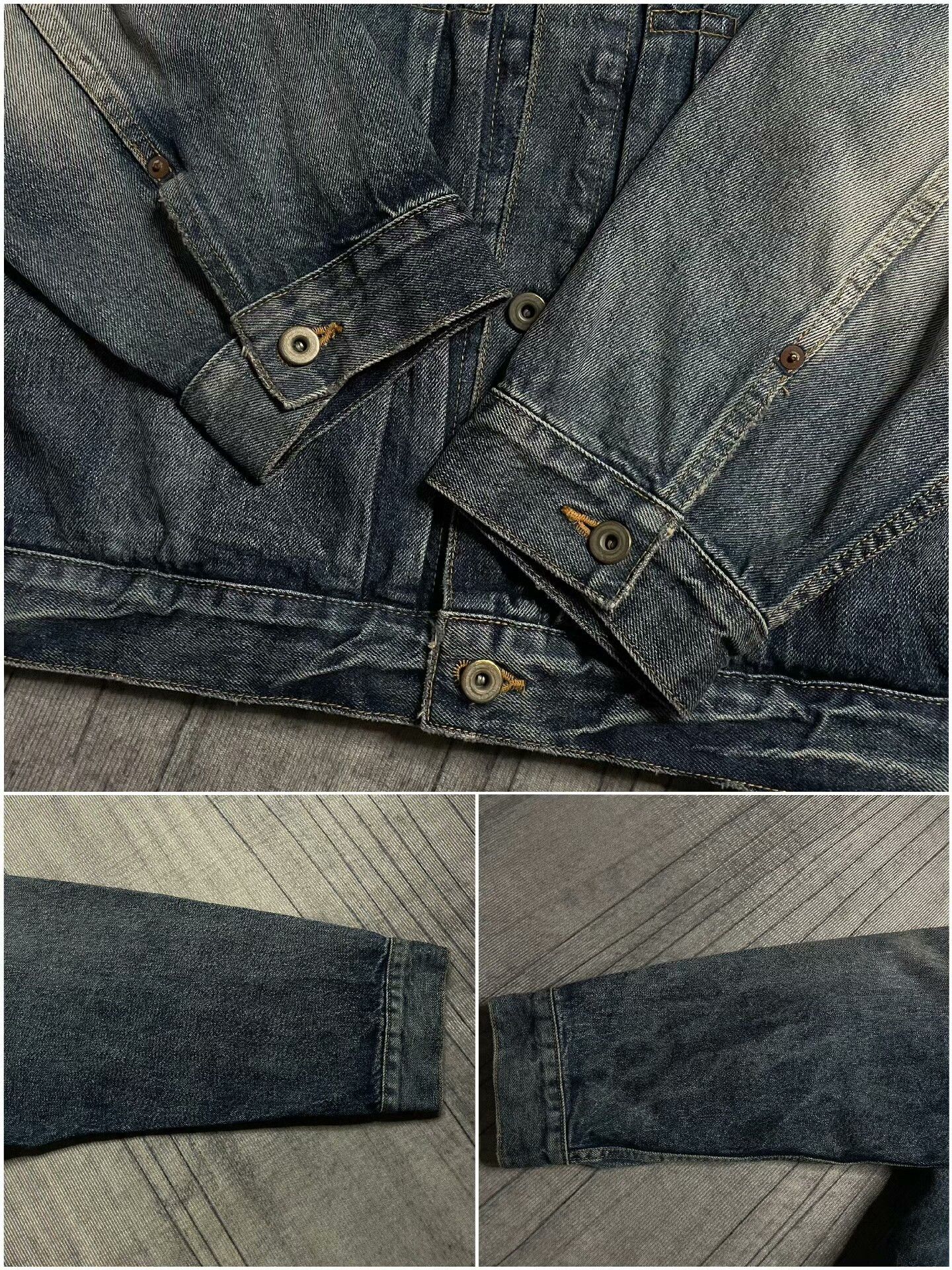 Madness Denim White Light Jacket XL Men Size US XL / EU 56 / 4 - 7 Thumbnail
