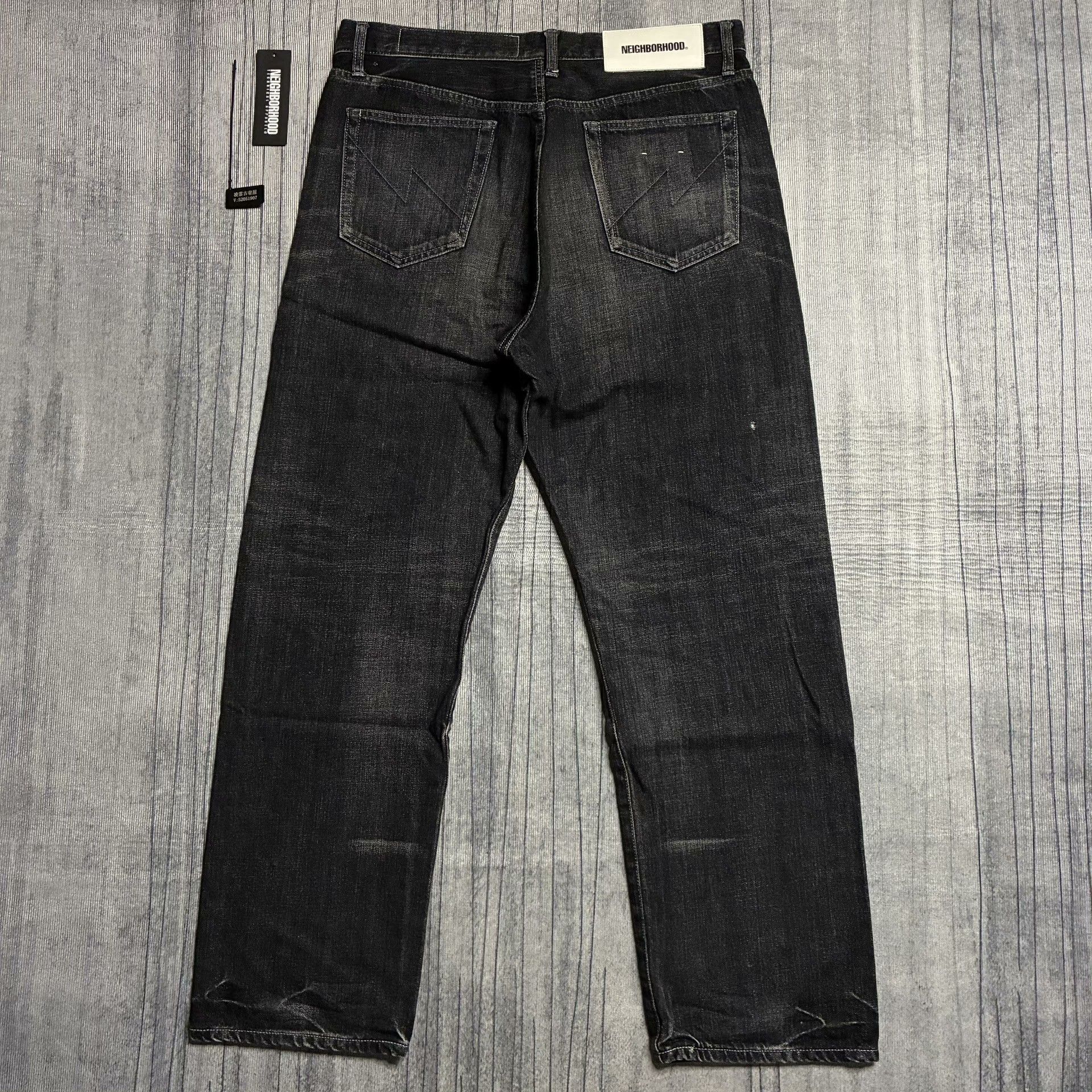 Neighborhood Washed Multi Denim Jeans L Men Size US 34 / EU 50 - 2 Thumbnail