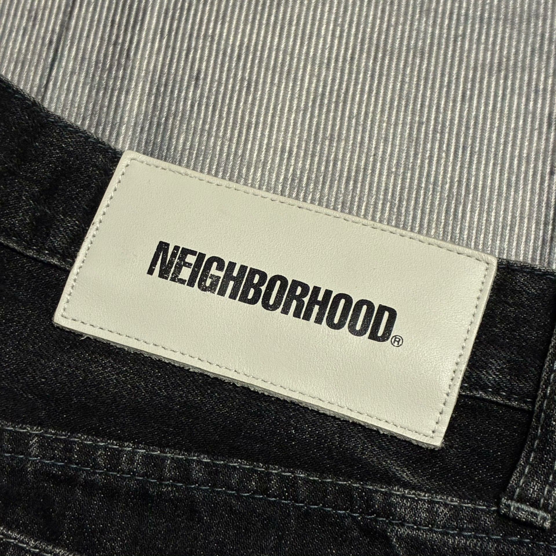 Neighborhood Washed Multi Denim Jeans L Men Size US 34 / EU 50 - 5 Thumbnail