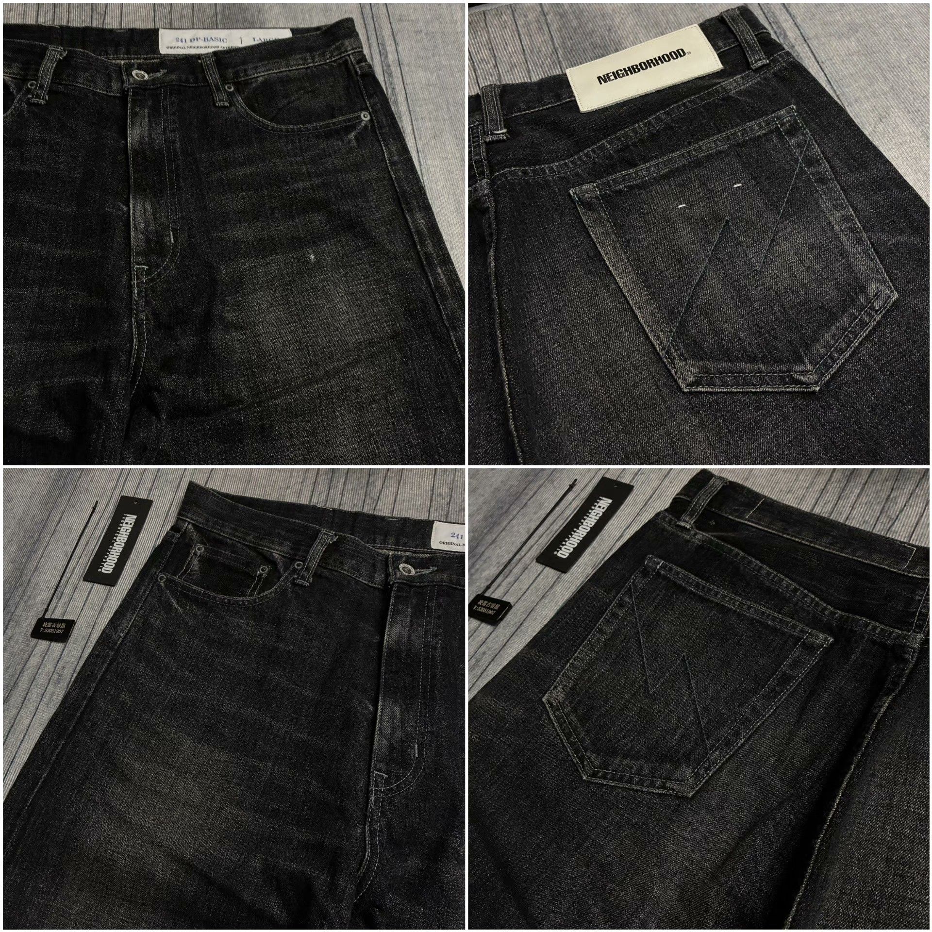 Neighborhood Washed Multi Denim Jeans L Men Size US 34 / EU 50 - 3 Thumbnail