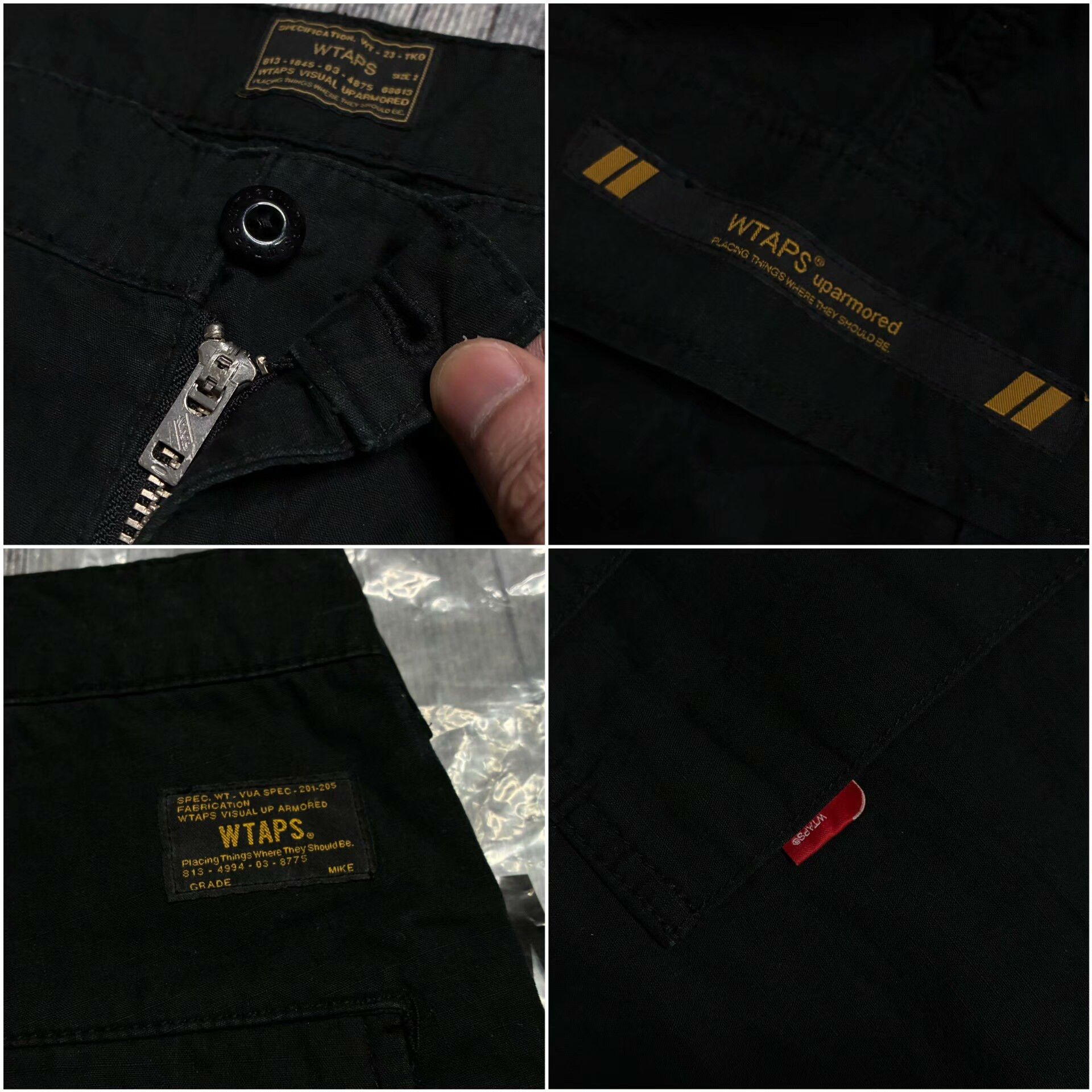 Wtaps Wtaps Black Casual Pants M Men Size US 32 / EU 48 - 4 Thumbnail