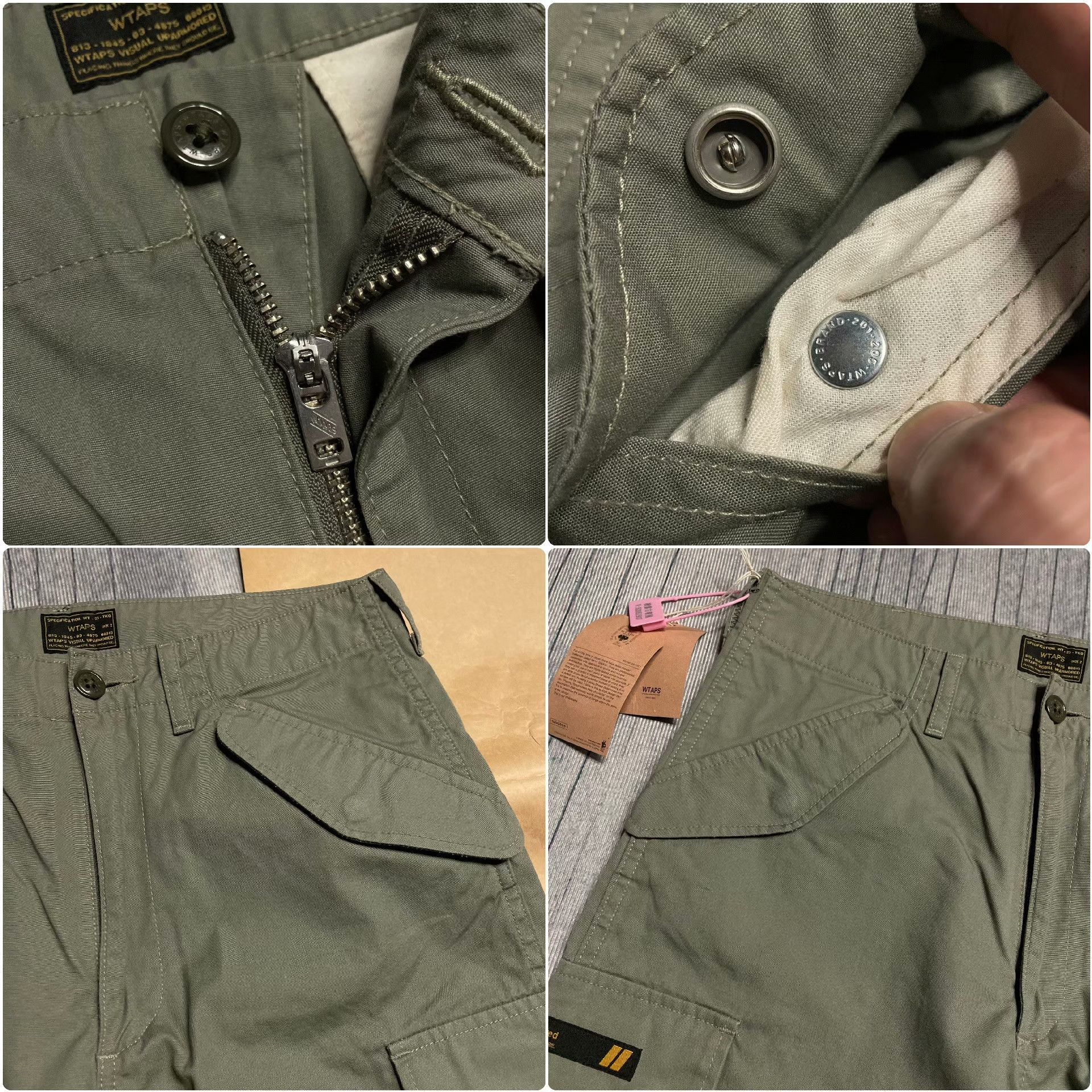 Wtaps Wtaps Gray Casual Pants M Men Size US 32 / EU 48 - 3 Thumbnail