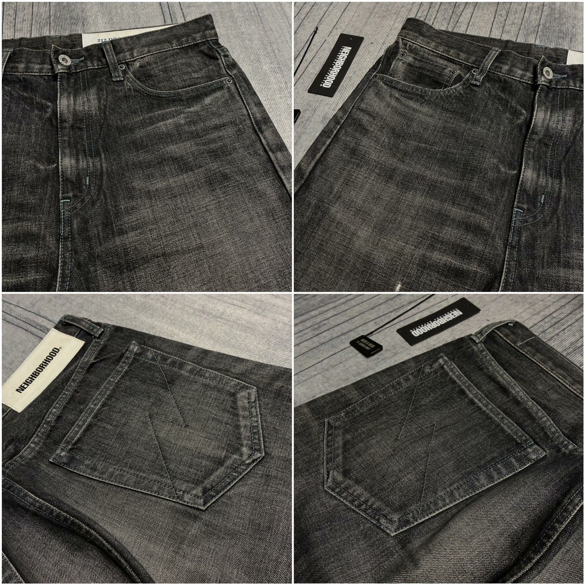 Neighborhood Washed Multi Denim Jeans S Men Size US 30 / EU 46 - 3 Thumbnail