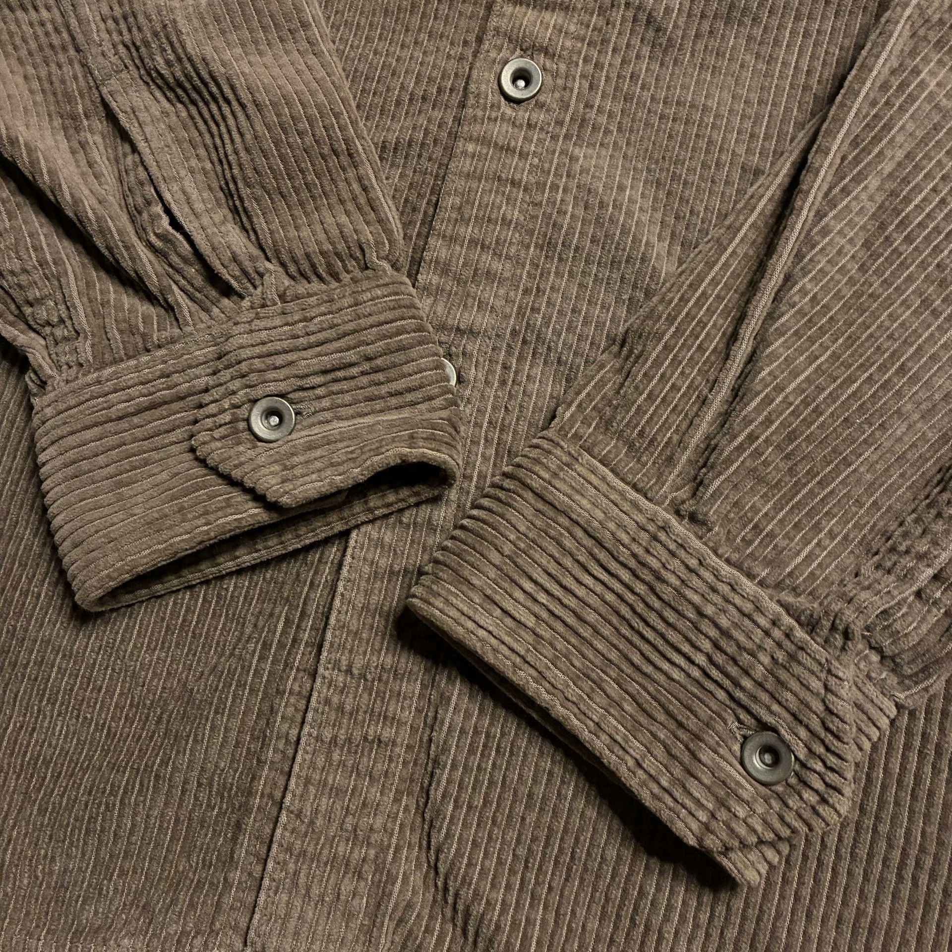 Madness Corduroy Brown Shirt M Men Size US M / EU 48-50 / 2 - 7 Thumbnail