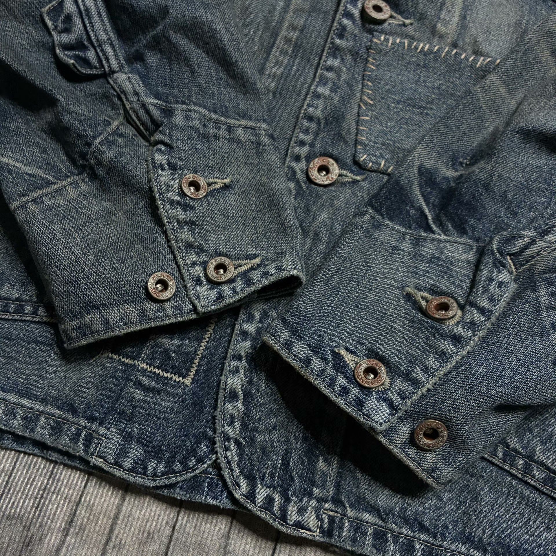 Madness Denim Multi Light Jacket M Men Size US M / EU 48-50 / 2 - 6 Thumbnail