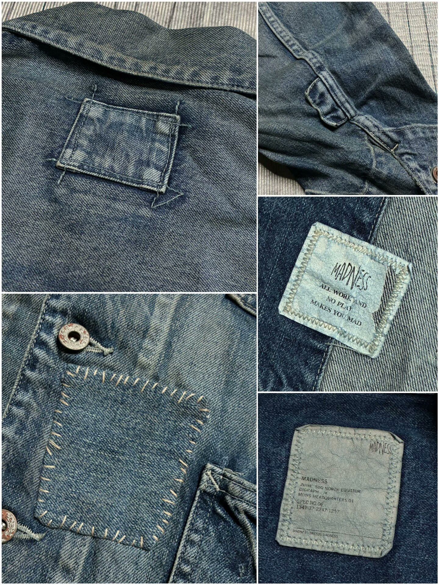 Madness Denim Multi Light Jacket M Men Size US M / EU 48-50 / 2 - 5 Thumbnail
