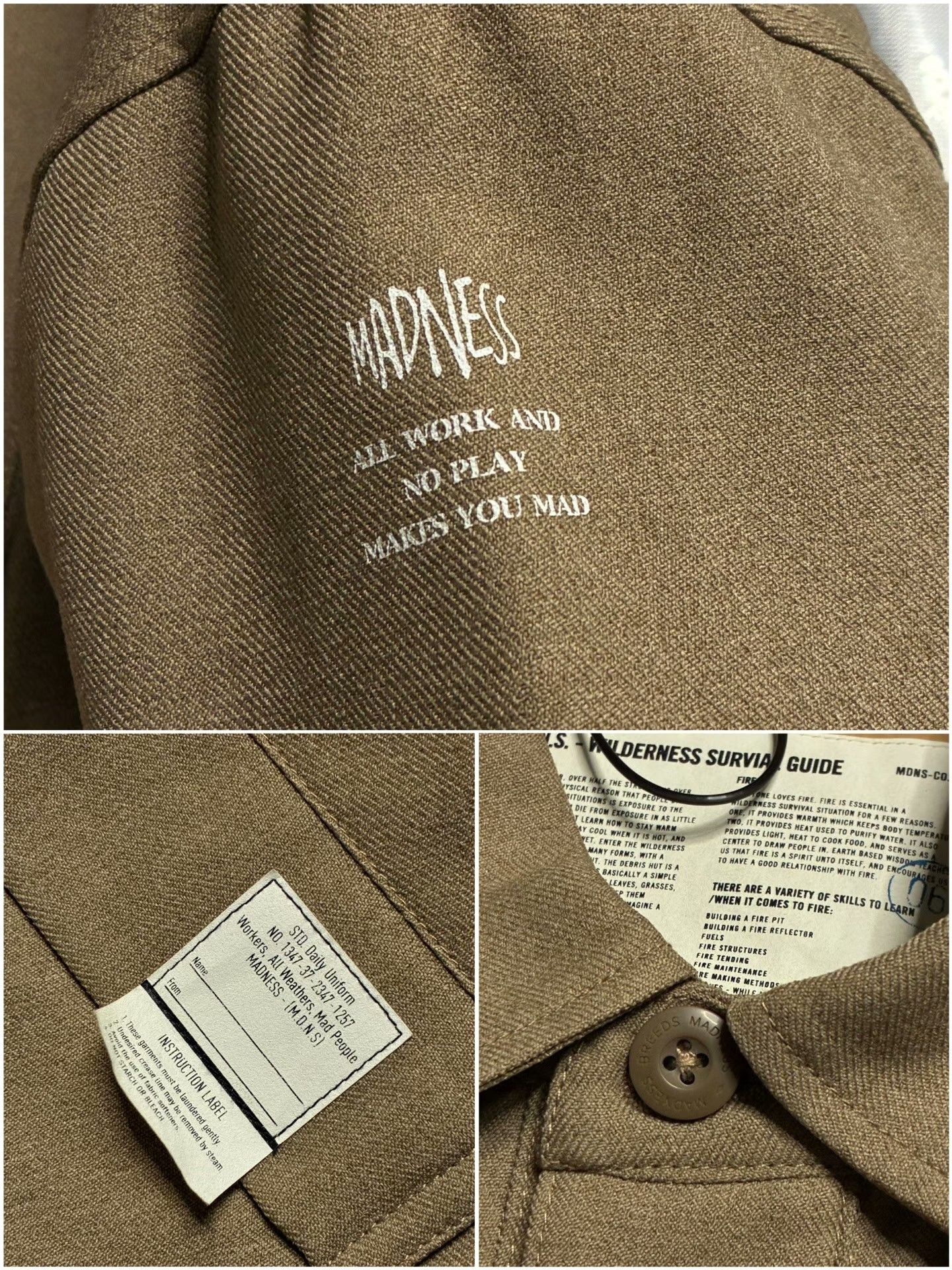 Madness Multi Heavy Coat L Men Size US L / EU 52-54 / 3 - 5 Thumbnail