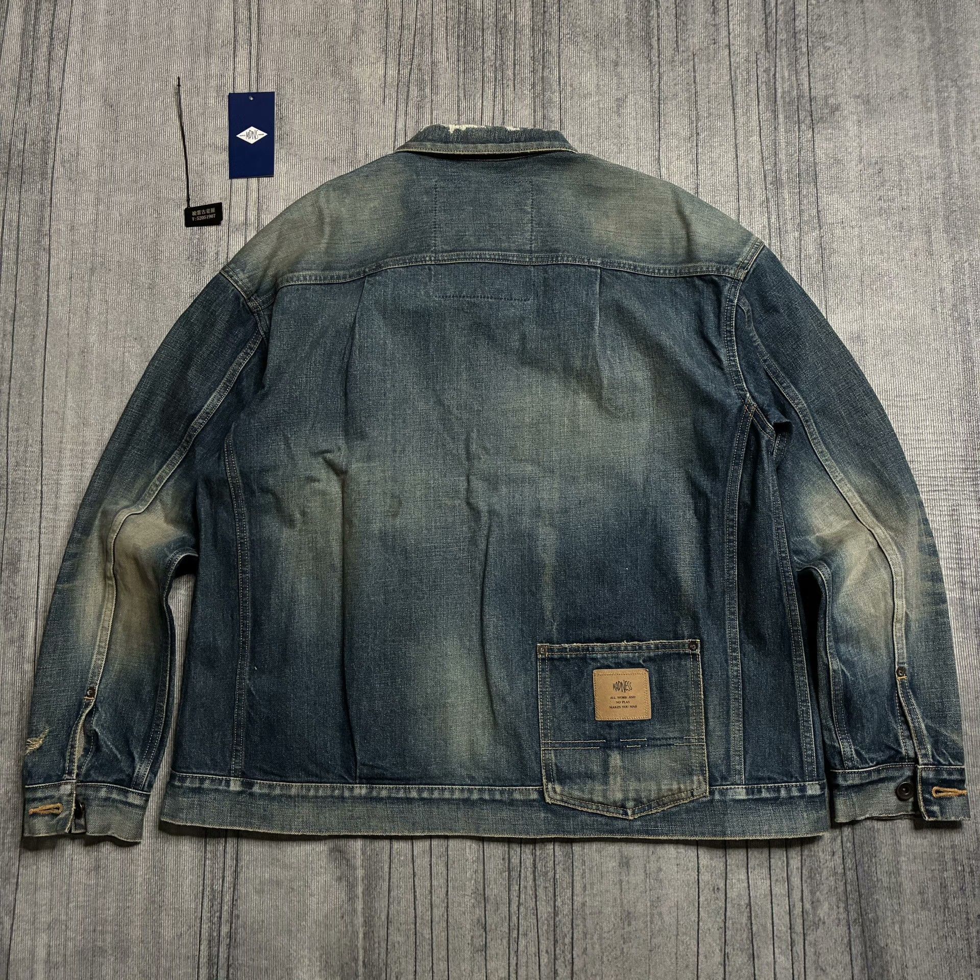 Madness Denim Multi Light Jacket M Men Size US M / EU 48-50 / 2 - 2 Thumbnail