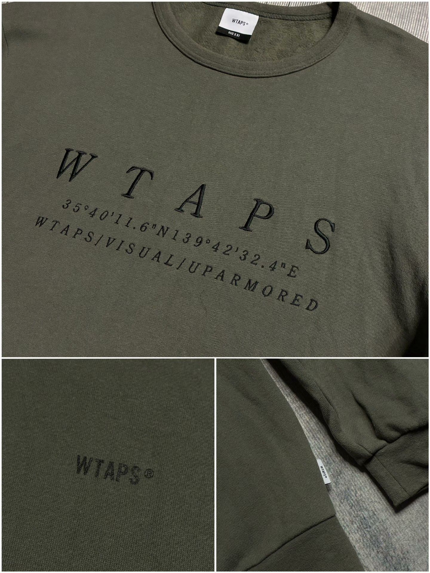 Wtaps Wtaps Green Long Sleeve Shirt S Men Size US S / EU 44-46 / 1 - 4 Thumbnail
