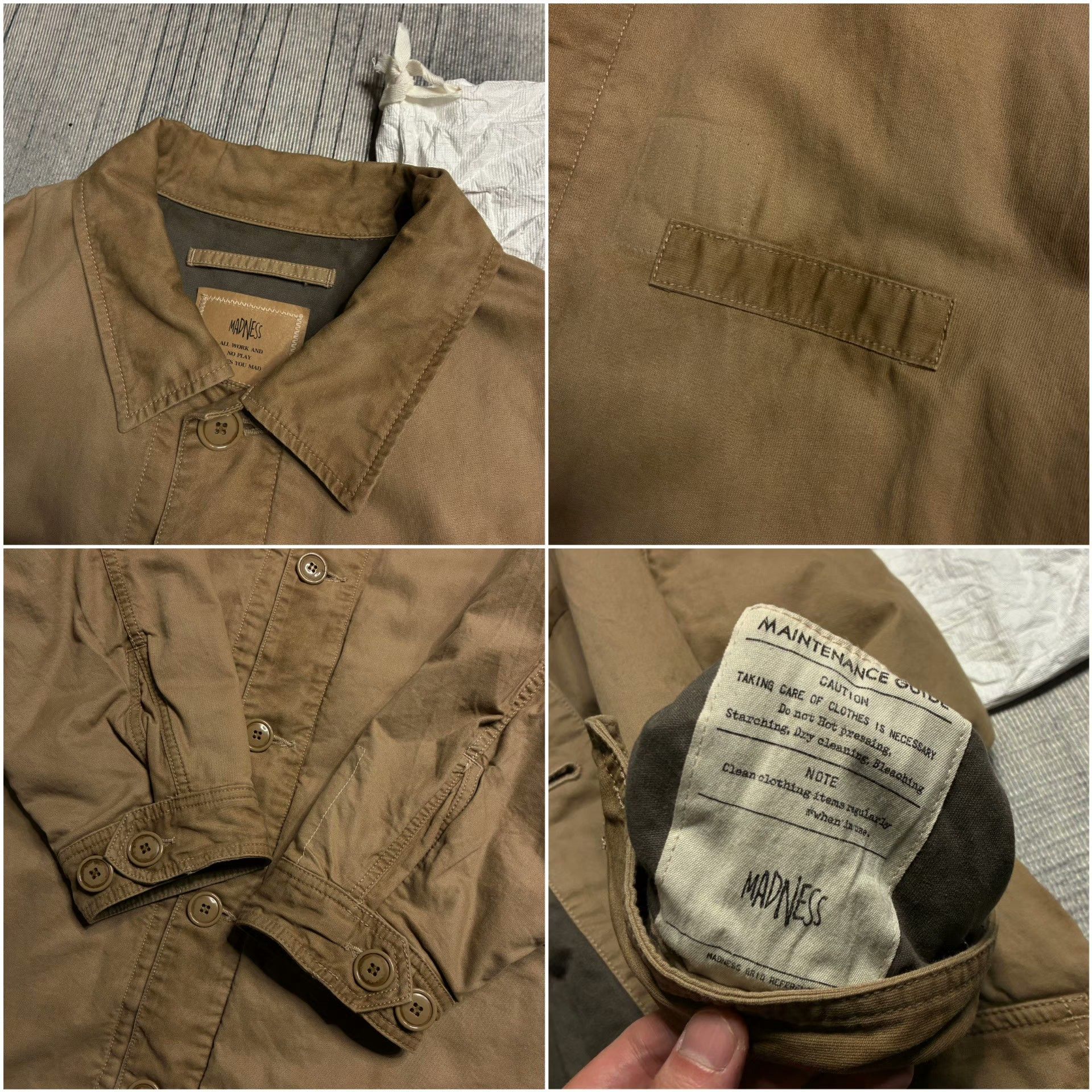 Madness Multi Heavy Coat M Men Size US M / EU 48-50 / 2 - 4 Thumbnail