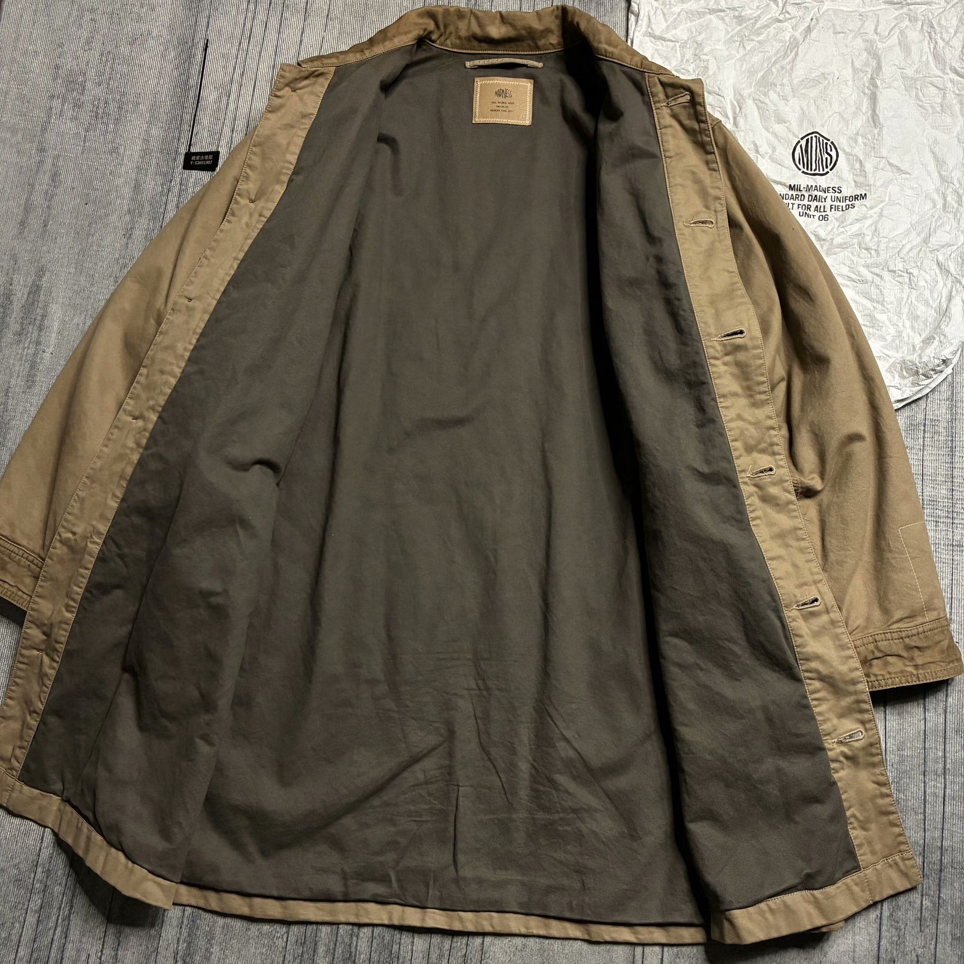 Madness Multi Heavy Coat M Men Size US M / EU 48-50 / 2 - 5 Thumbnail