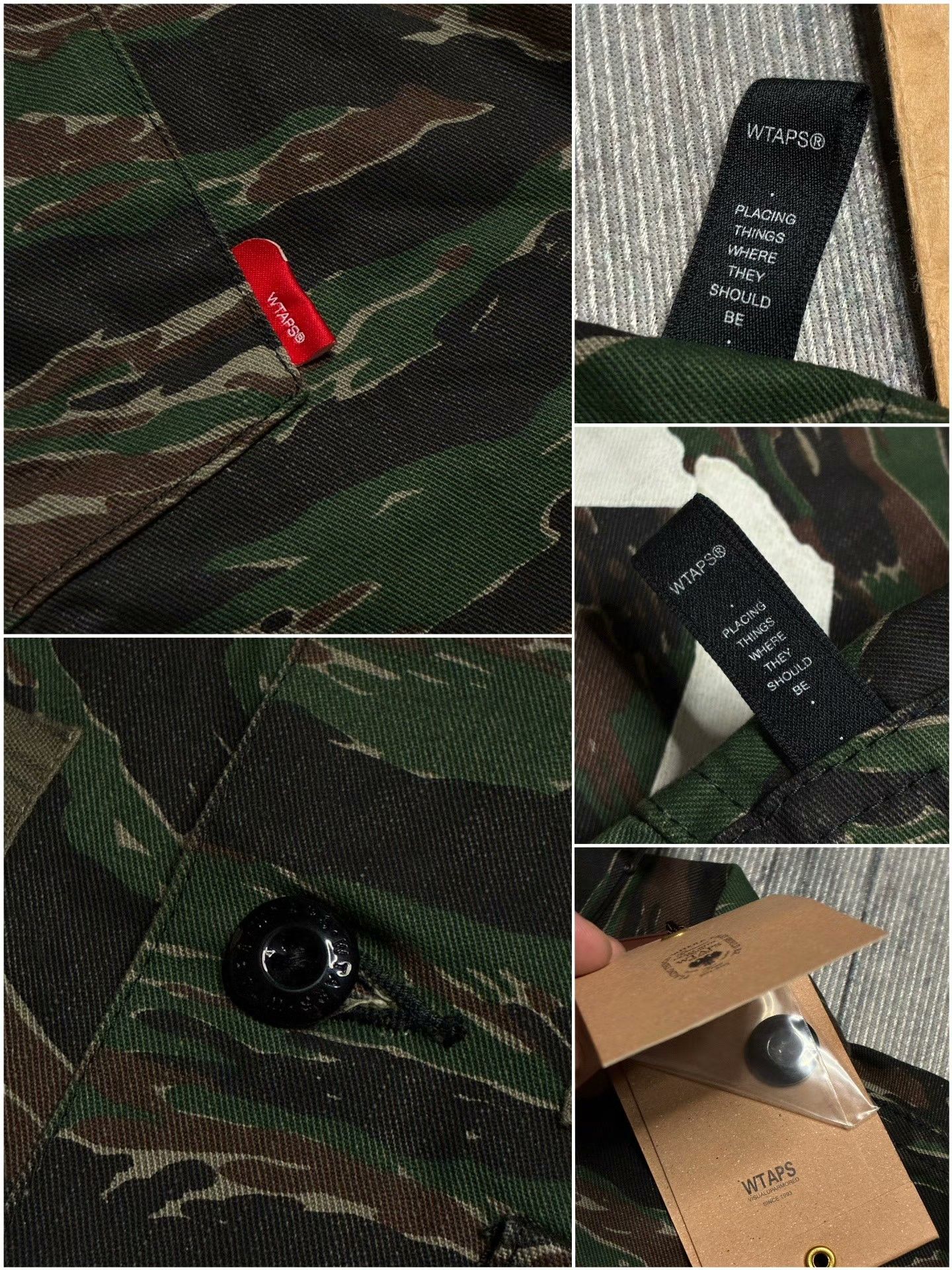 Wtaps Wtaps Black Item M Men Size US M / EU 48-50 / 2 - 7 Thumbnail
