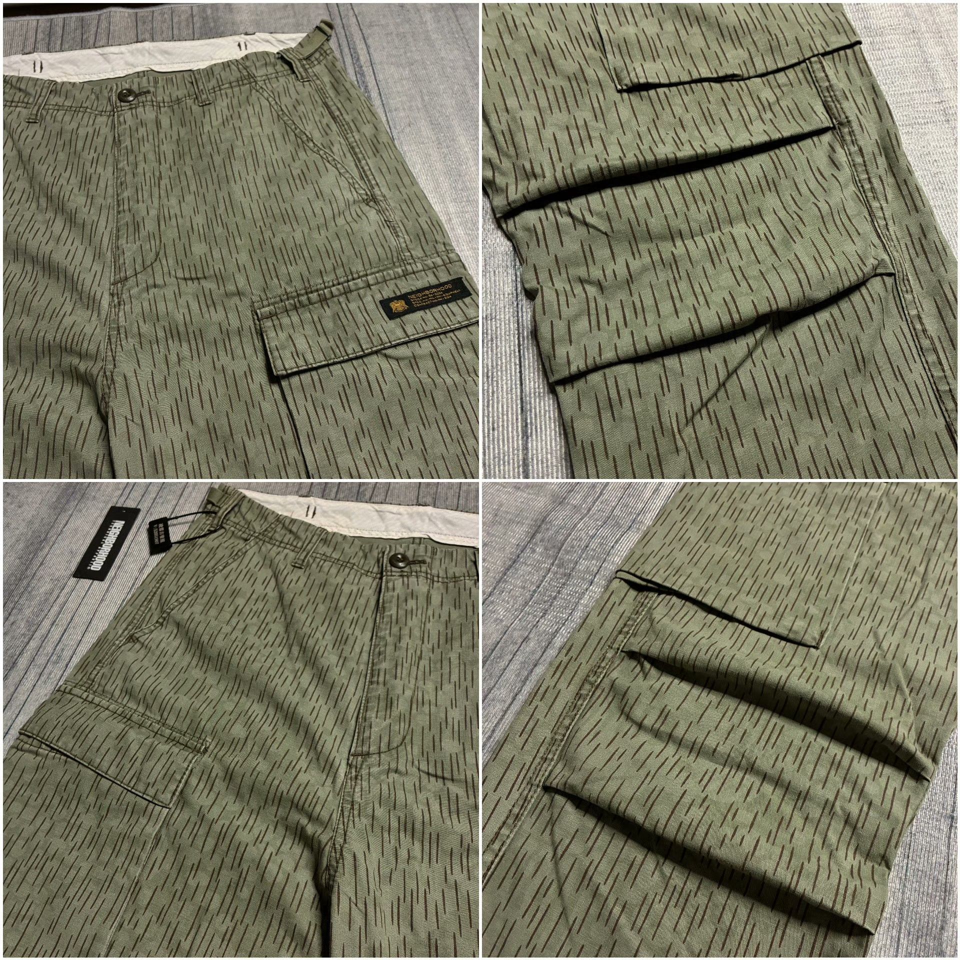 Neighborhood Camo Multi Casual Pants M Men Size US 32 / EU 48 - 3 Thumbnail