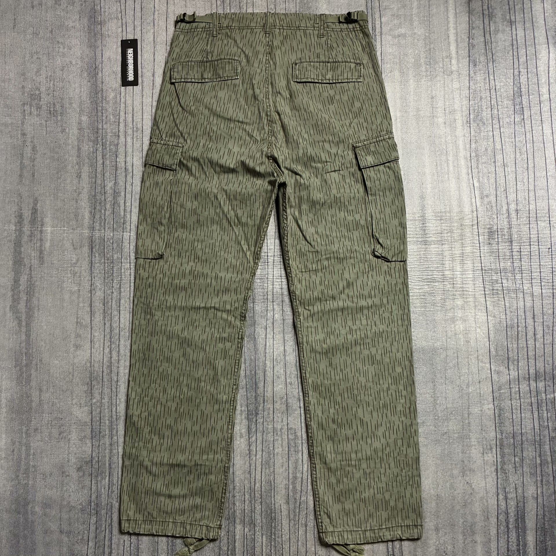 Neighborhood Camo Multi Casual Pants M Men Size US 32 / EU 48 - 2 Thumbnail