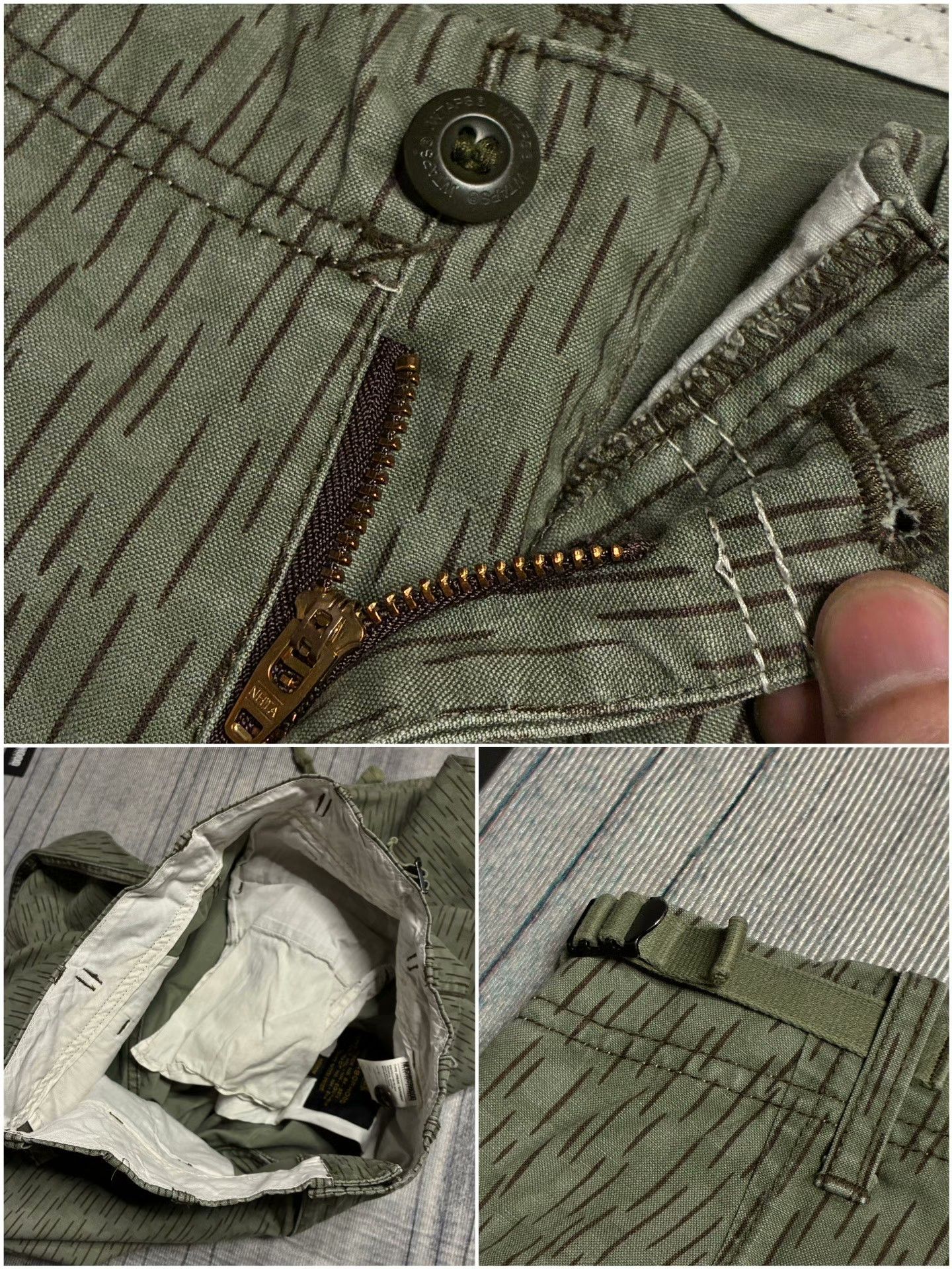 Neighborhood Camo Multi Casual Pants M Men Size US 32 / EU 48 - 4 Thumbnail