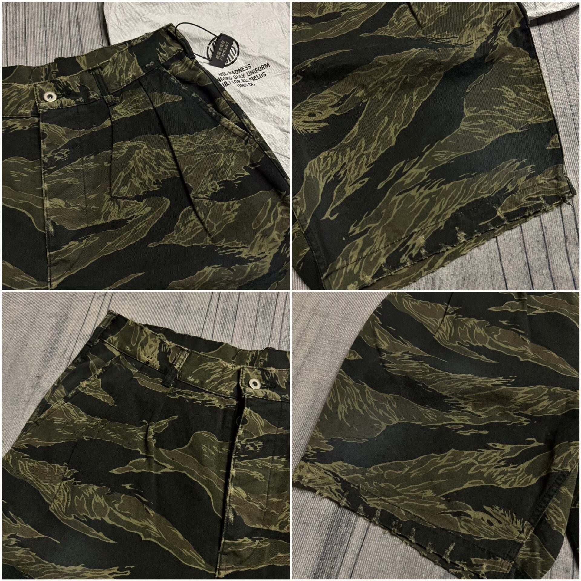 Madness Camo Multi Casual Pants M Men Size US 32 / EU 48 - 3 Thumbnail
