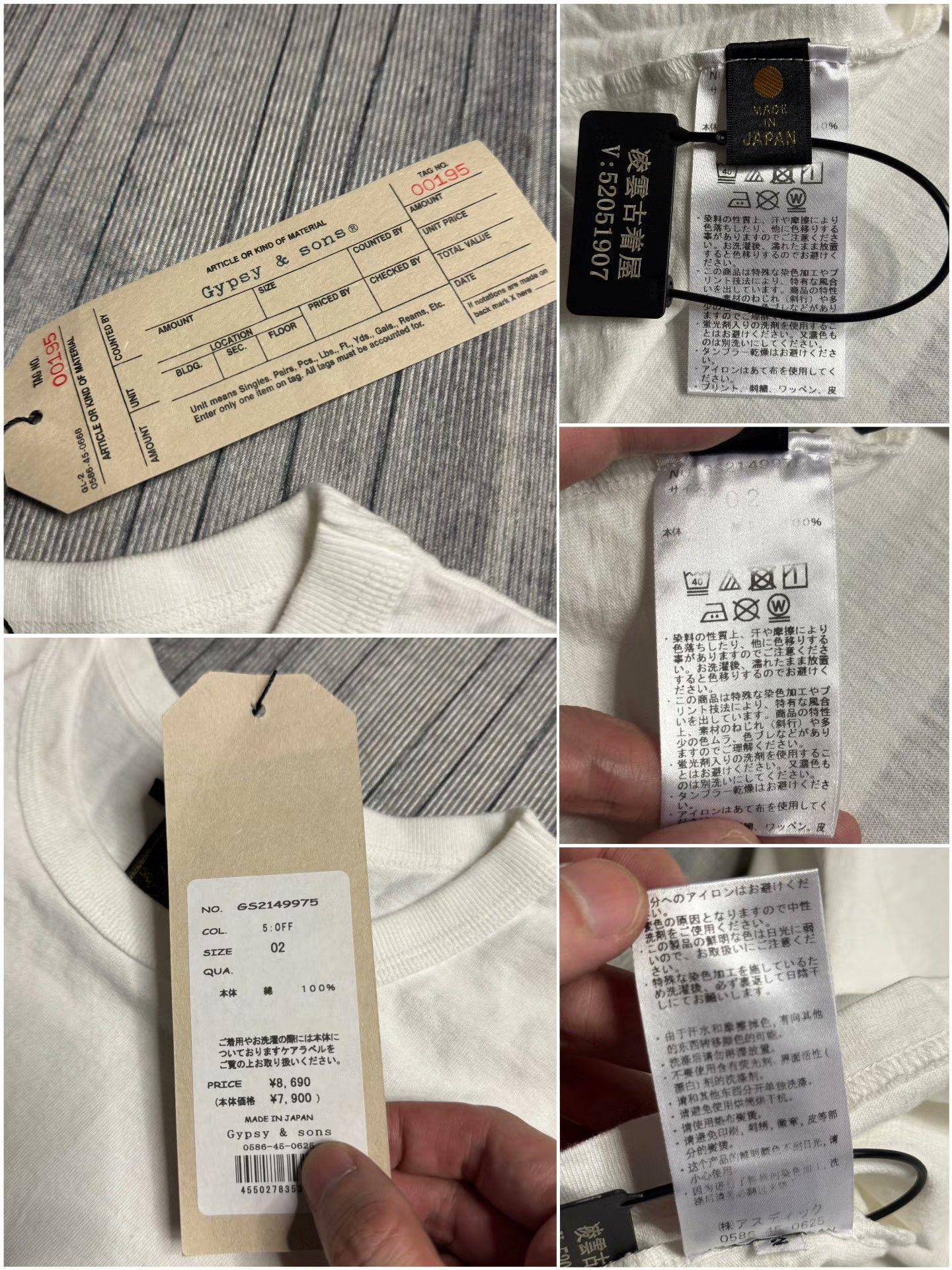Maison MIHARA YASUHIRO Maison MIHARA YASUHIRO Multi T-Shirt M Men Size US M / EU 48-50 / 2 - 6 Thumbnail