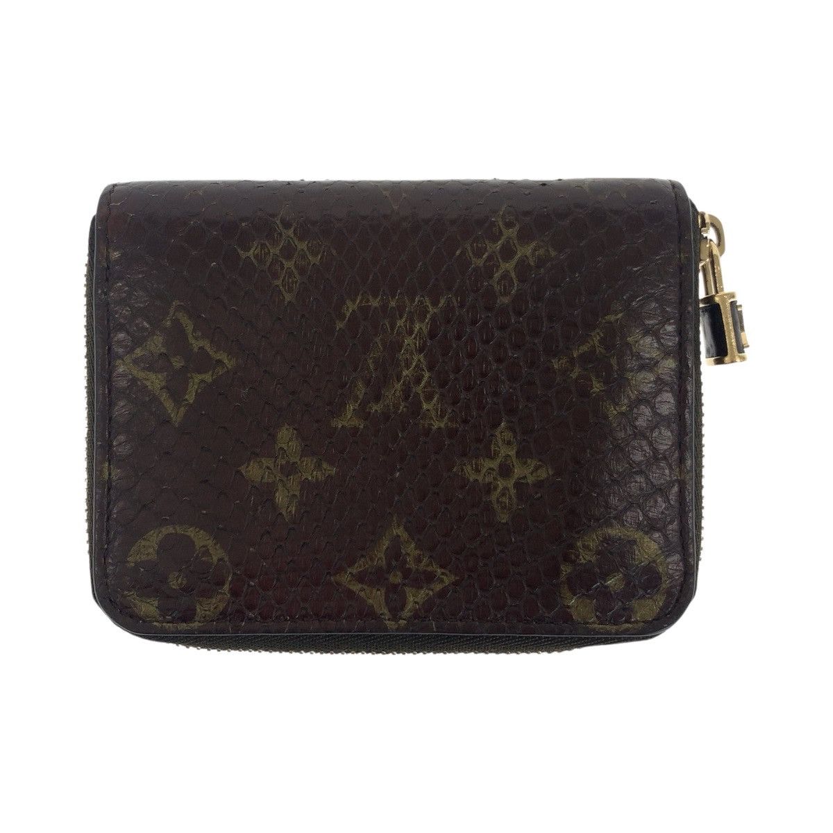 Louis Vuitton Louis Vuitton Louis Vuitton Zippy Coin Purse Monogram Python Leather Coin Case Leather Coin Case M60067 DUTY FREE for USA Size ONE SIZE - 2 Thumbnail