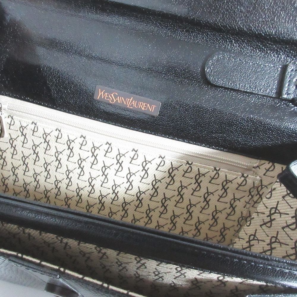 Yves Saint Laurent Yves Saint Laurent Yves Saint Laurent Leather Handbag Leather Handbag DUTY FREE for USA Size ONE SIZE - 10 Thumbnail