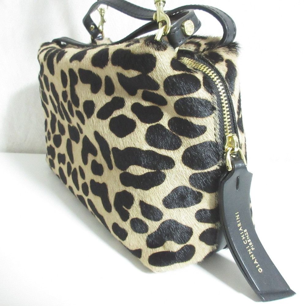 Other Other Gianni Chiarini Alifa Leopard Handbag Leather Handbag BS8148 DUTY FREE for USA Size ONE SIZE - 3 Thumbnail