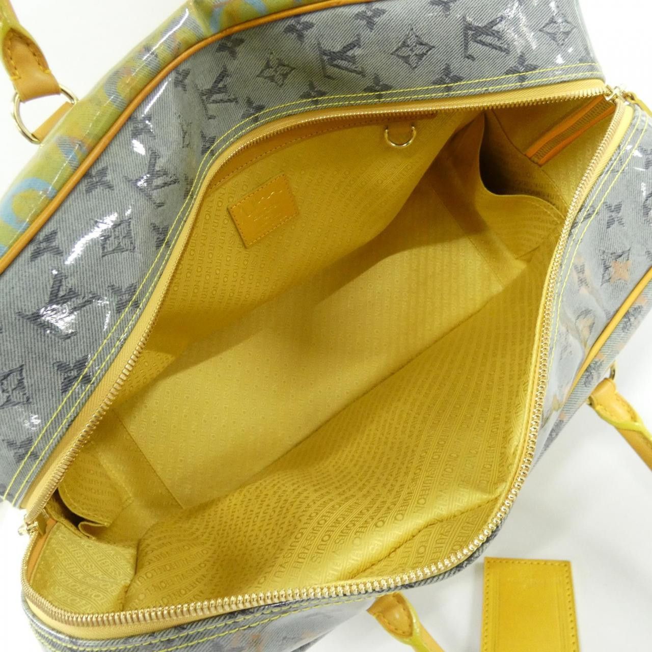 Louis Vuitton Louis Vuitton Louis Vuitton Monogram Pulp Weekender Boston Bag Textile Travel Bag M95735 DUTY FREE for USA Size ONE SIZE - 8 Thumbnail